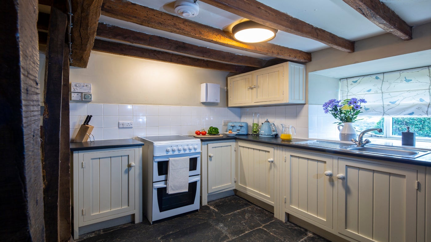 Kitchen at Braich Melyn, nr Dolgellau, Gwynedd
