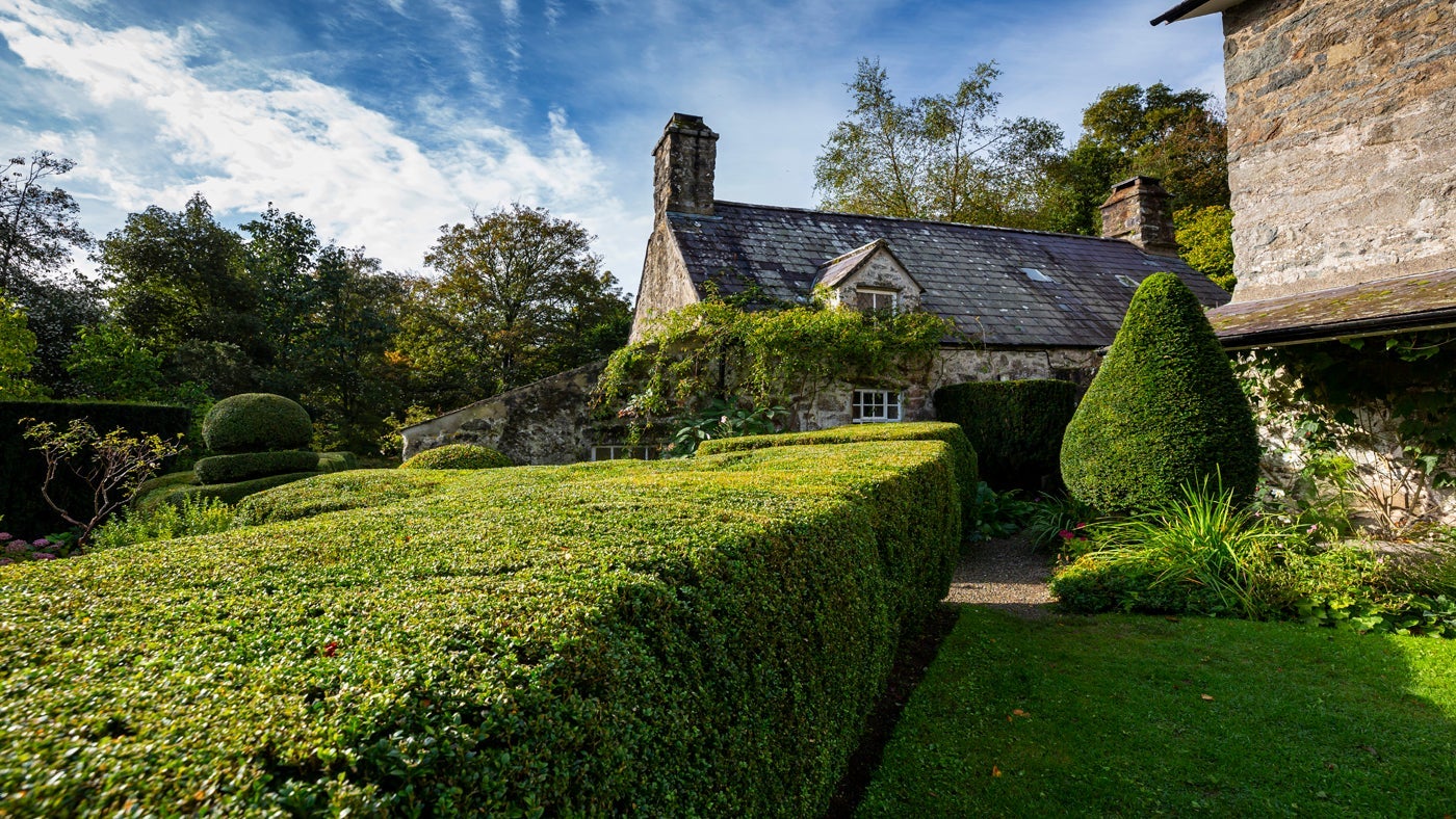 Exterior of Bwthyn yr Ardd, Llyn Peninsula, Gwynedd