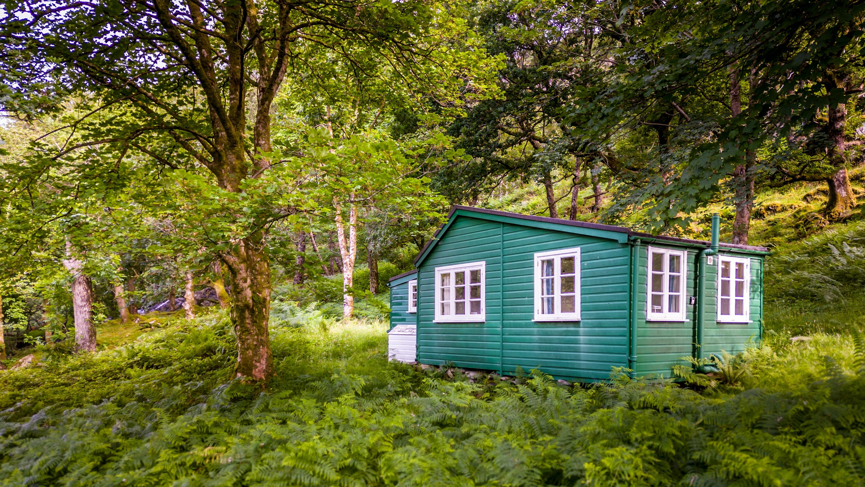 The exterior of The Chalet At Tan Yr Ogof, Gwynedd