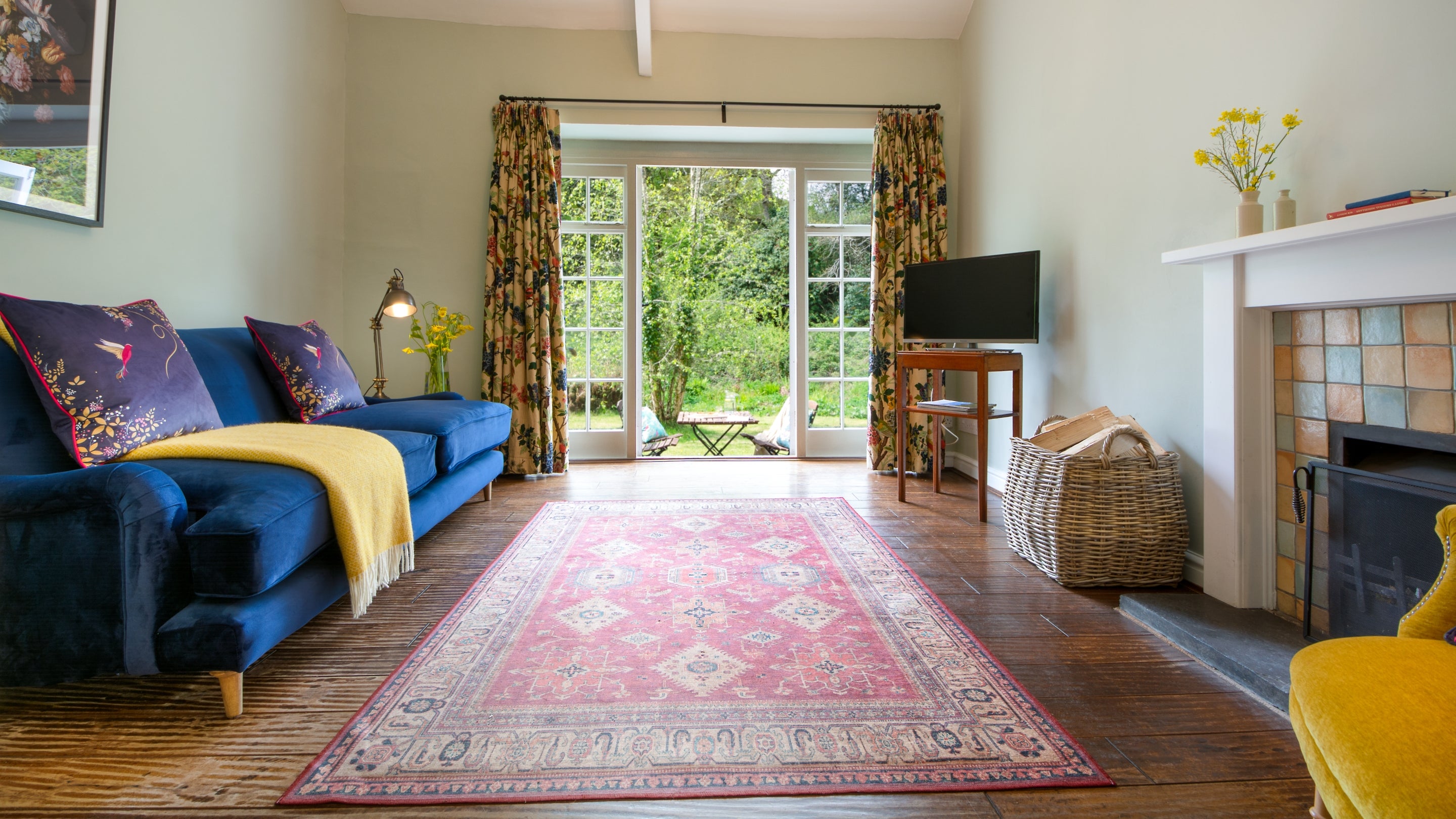 The sitting room at Colby Rose Cottage, Pembrokeshire