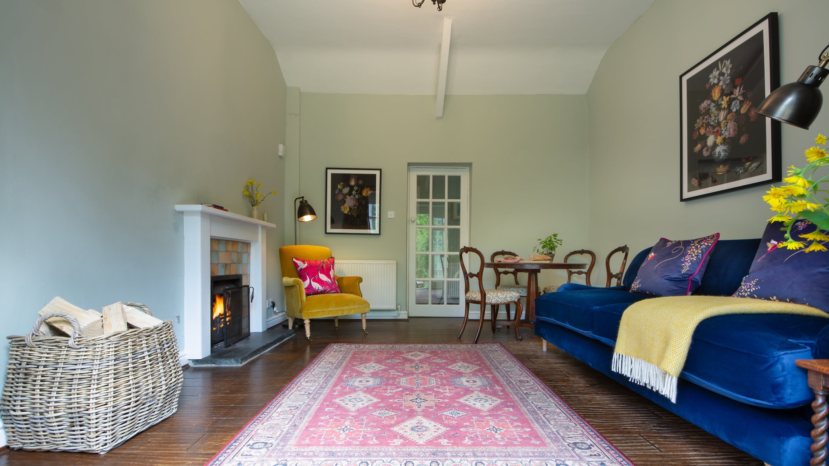 The sitting room at Colby Rose Cottage, Pembrokeshire