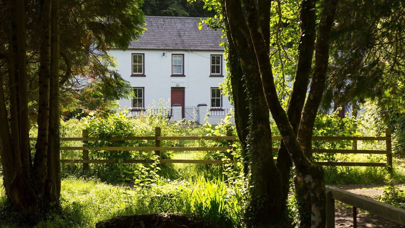 Exterior of The Cwms, Near Amroth, Pembrokeshire