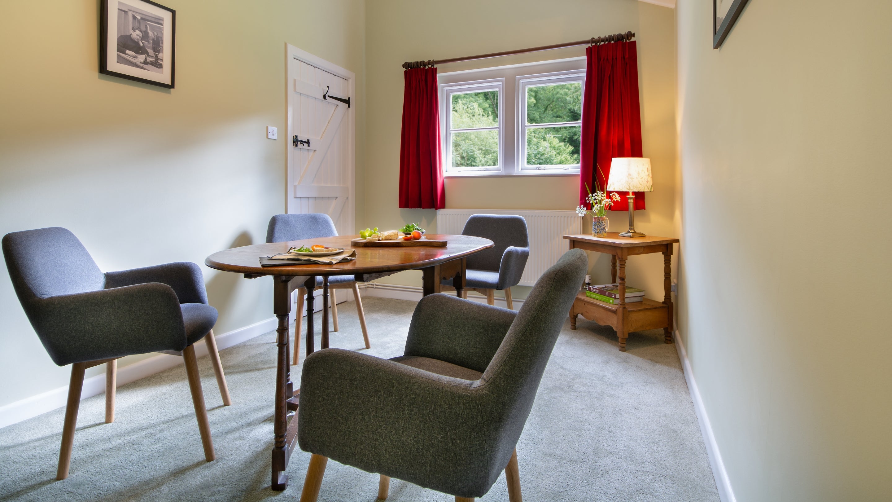 The dining room at The Cwms, Pembrokeshire