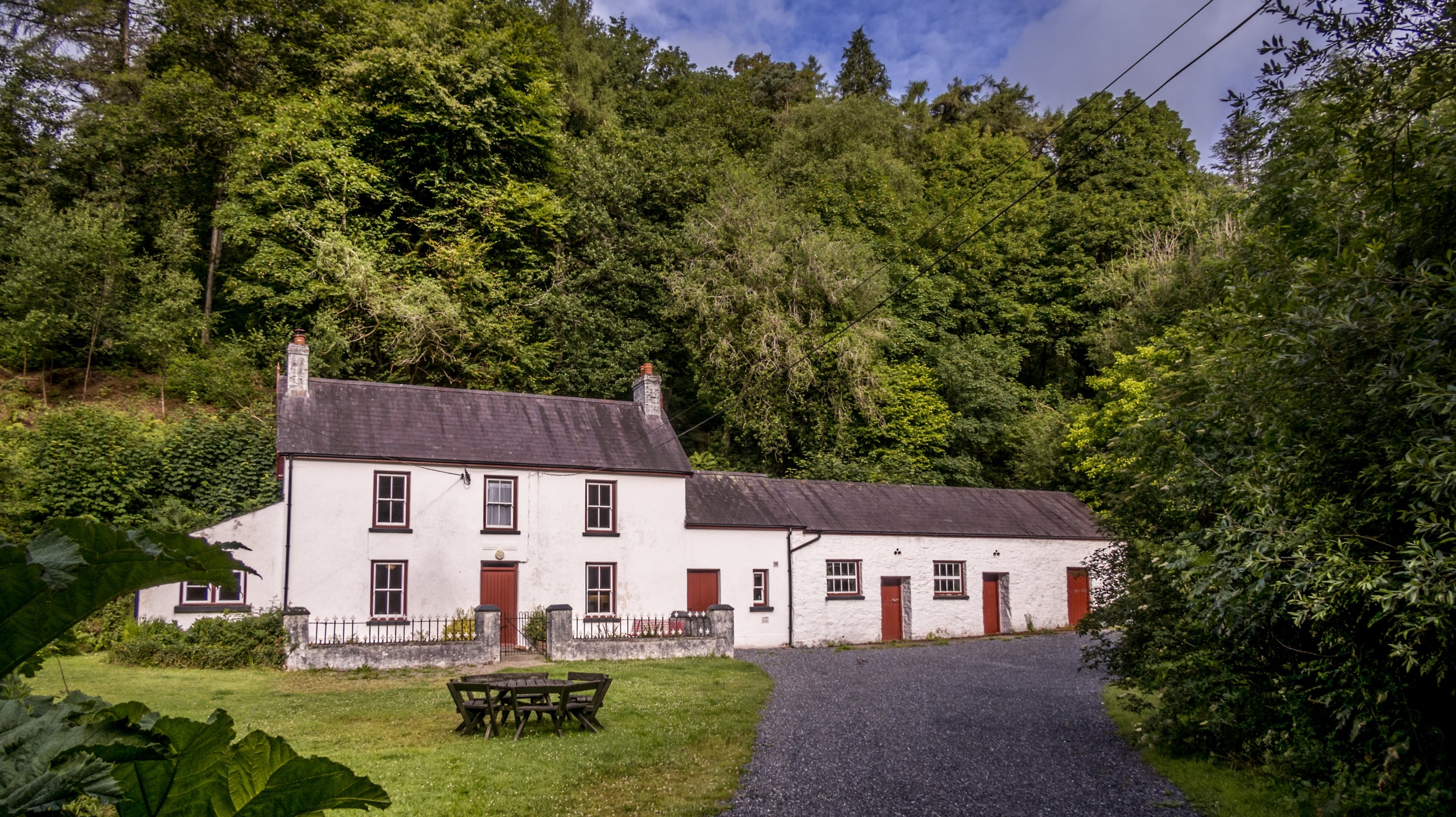 The exterior of The Cwms, Pembrokeshire