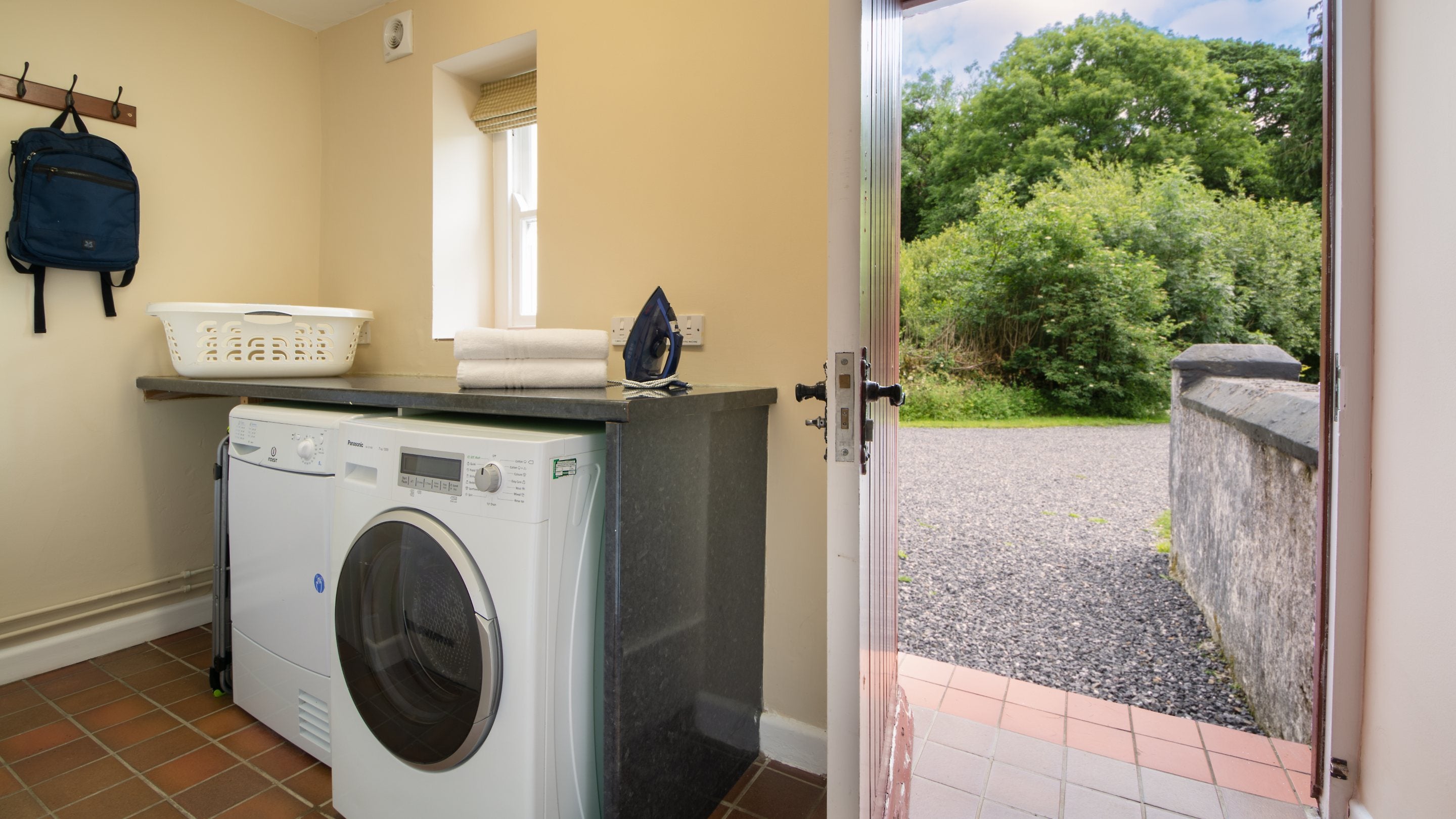 The utility room at The Cwms, Pembrokeshire
