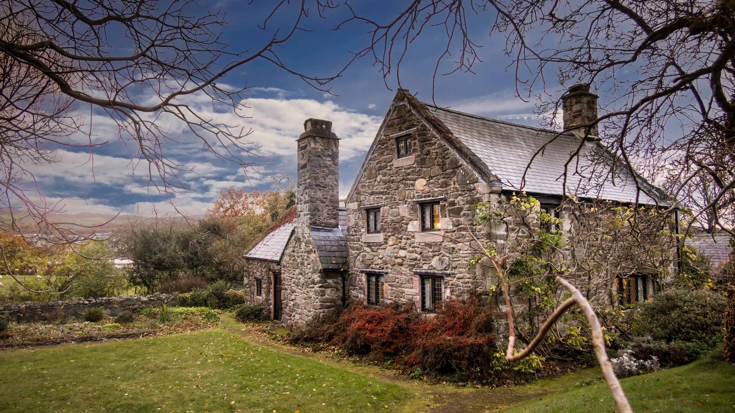 The exterior of Cymryd, Conwy