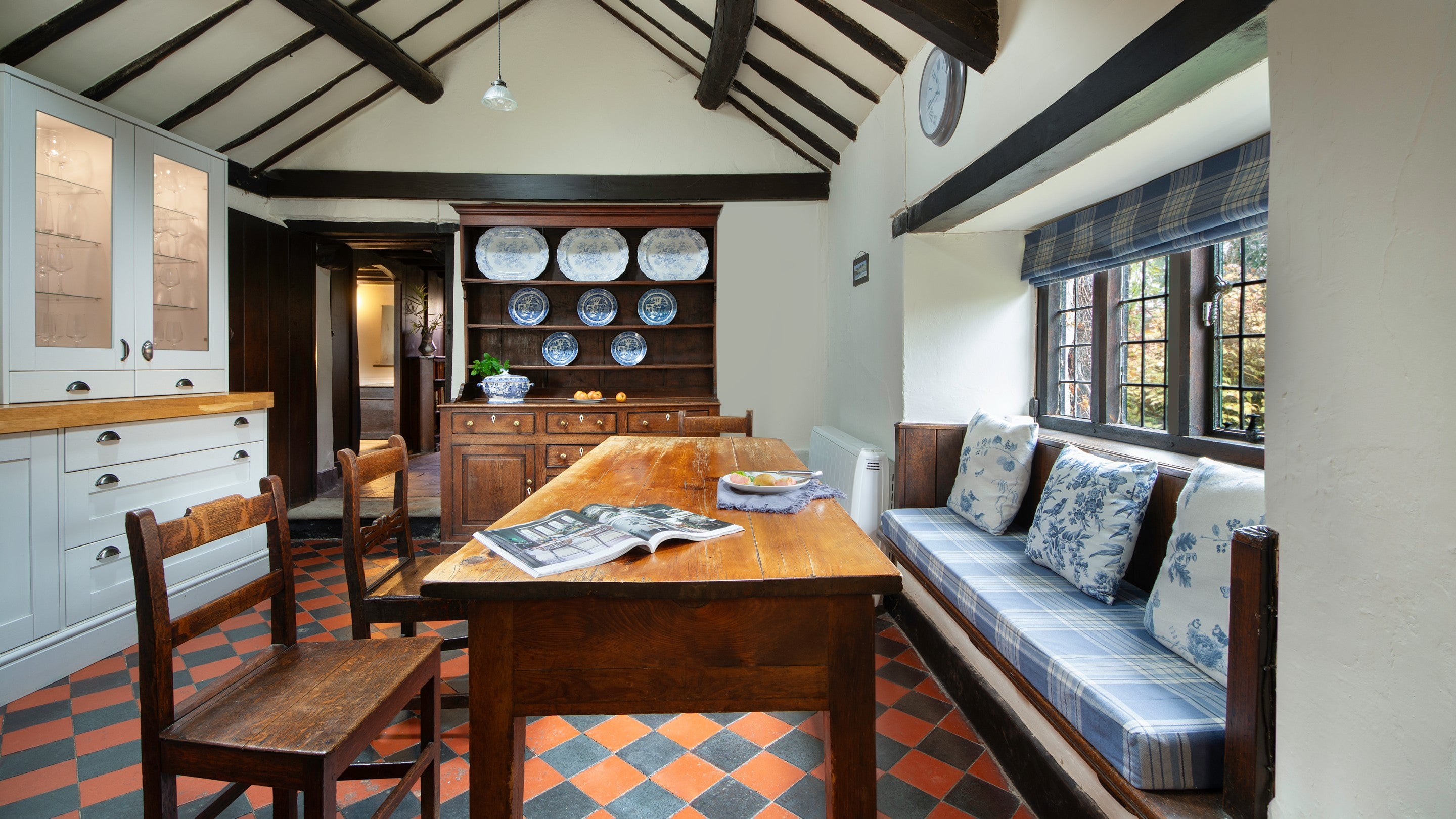 The kitchen at Cymryd, Conwy