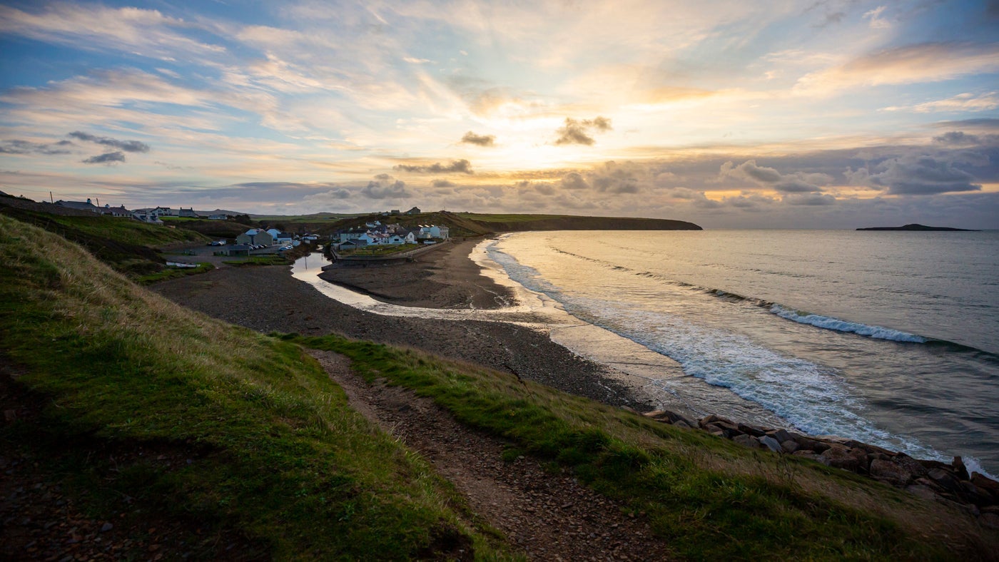 The surrounding area of Daron, Pwllheli, Gwynedd