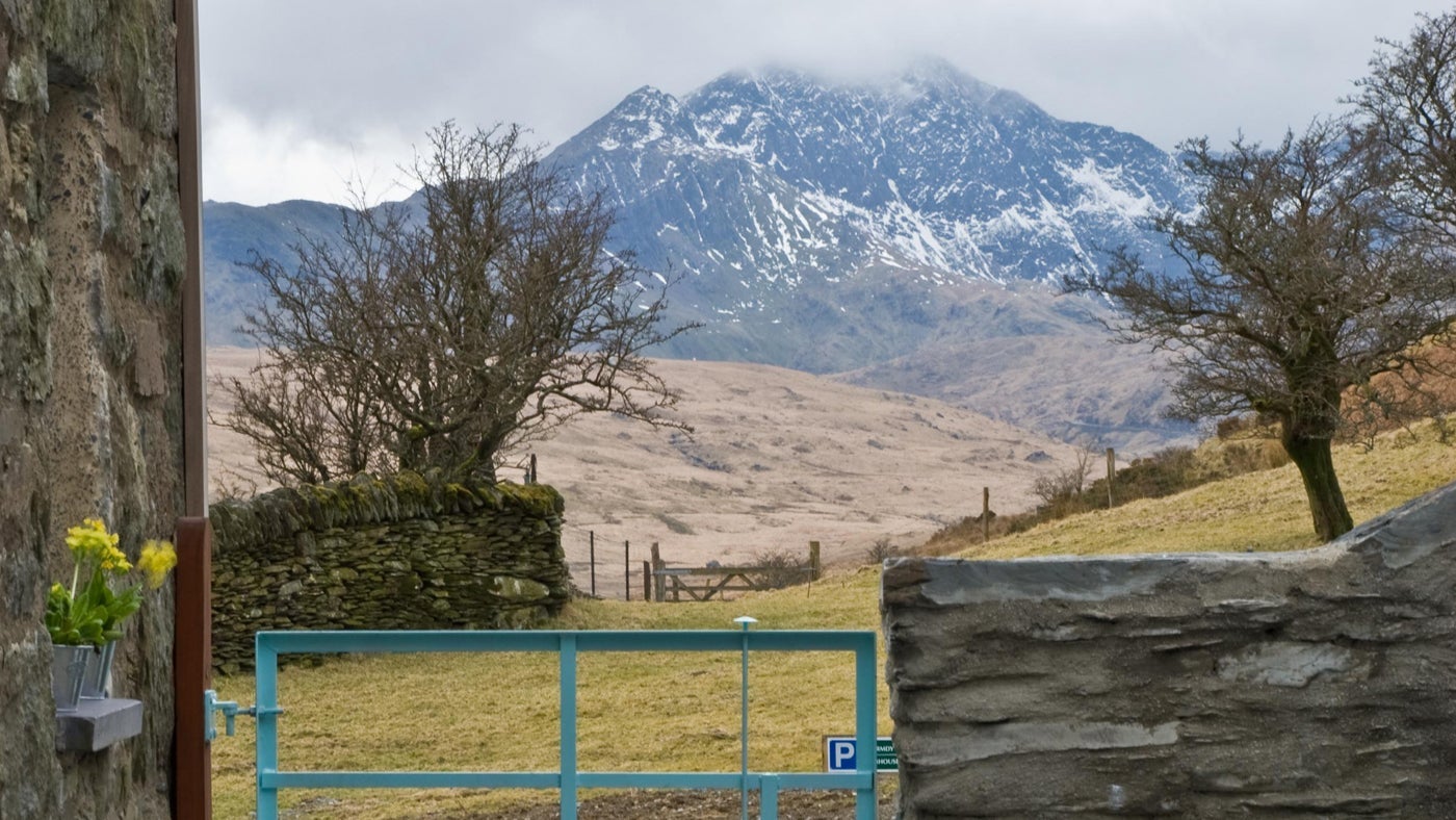 View from Dyffryn Mymbyr Farm House, Conwy, Conwy