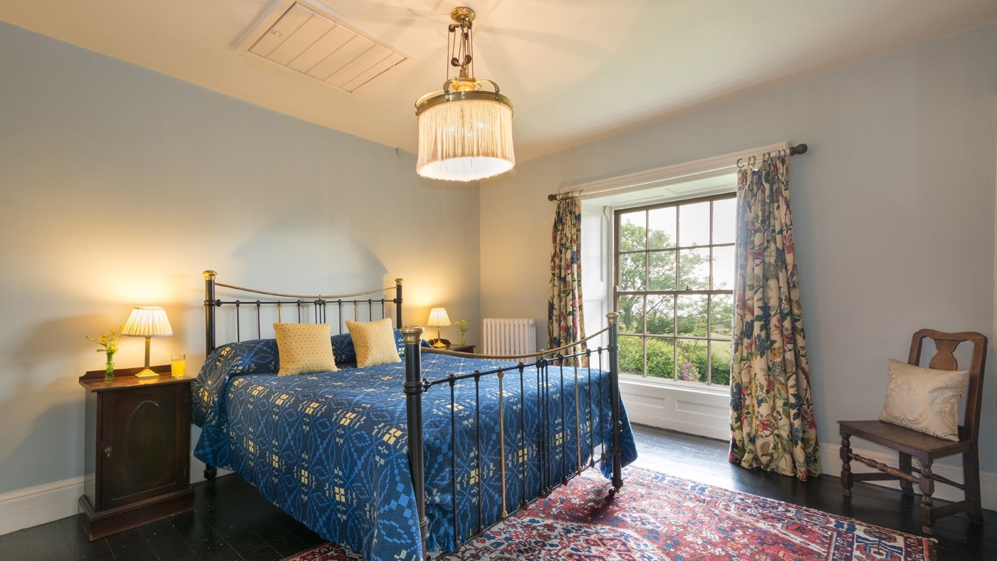 The first floor double bedroom at Egryn, nr Barmouth, Gwynedd