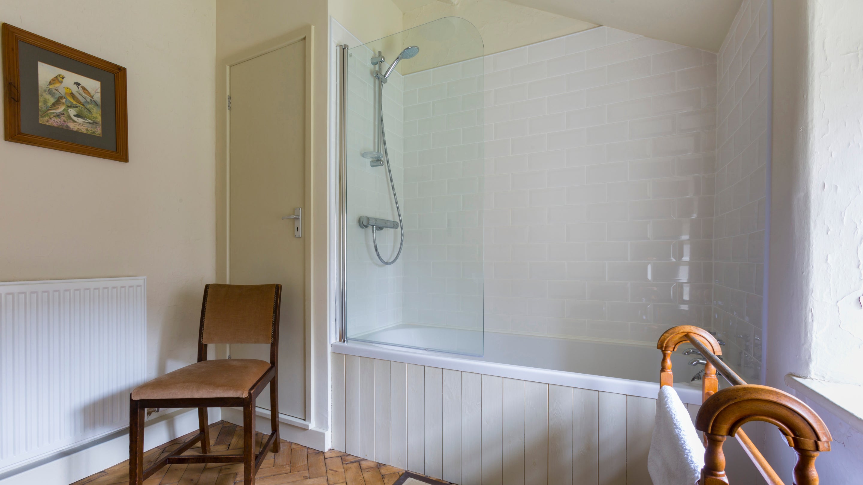 The bathroom at Foel Gopyn, Wales