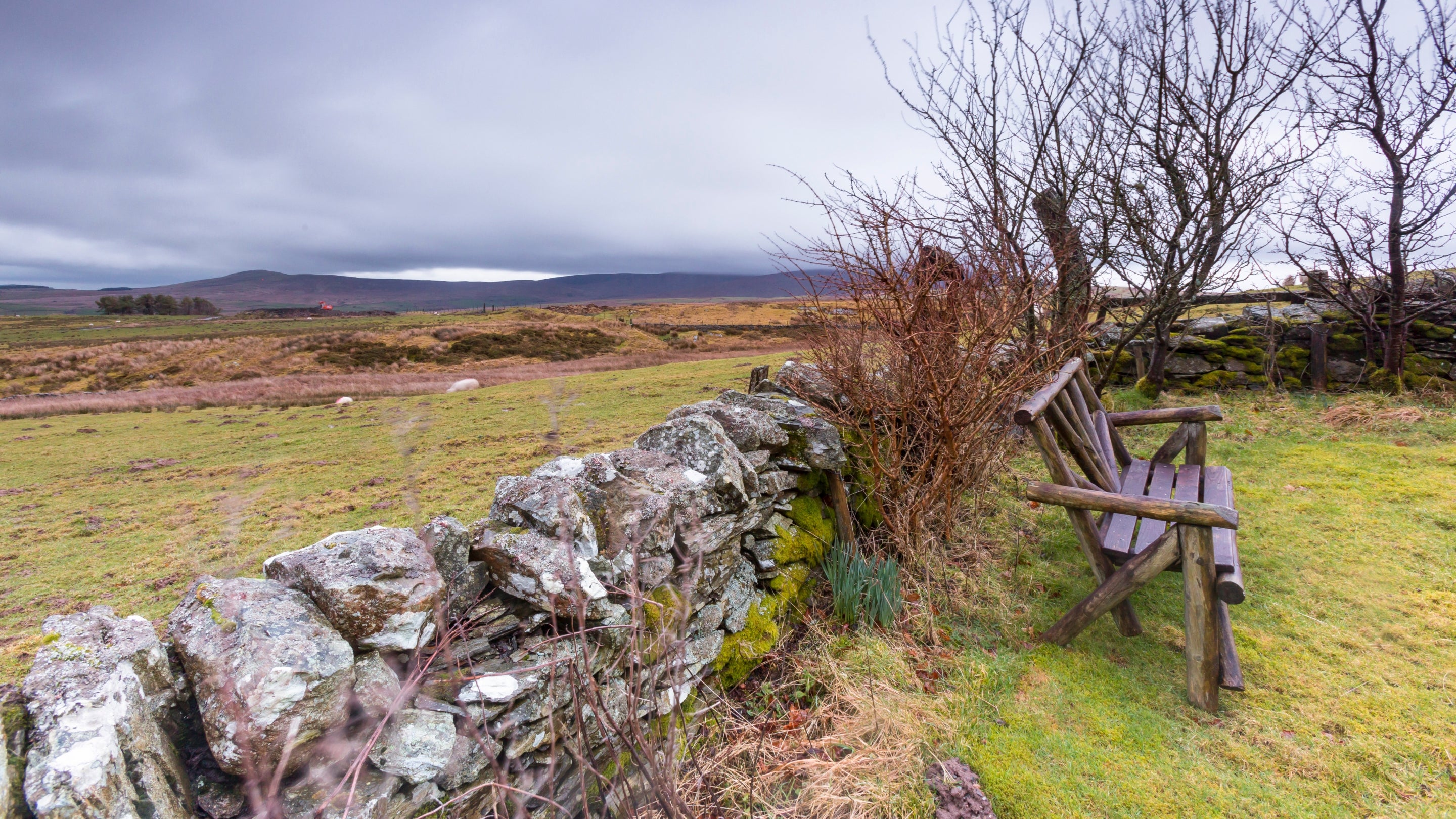 The surrounding area of Foel Gopyn, Wales