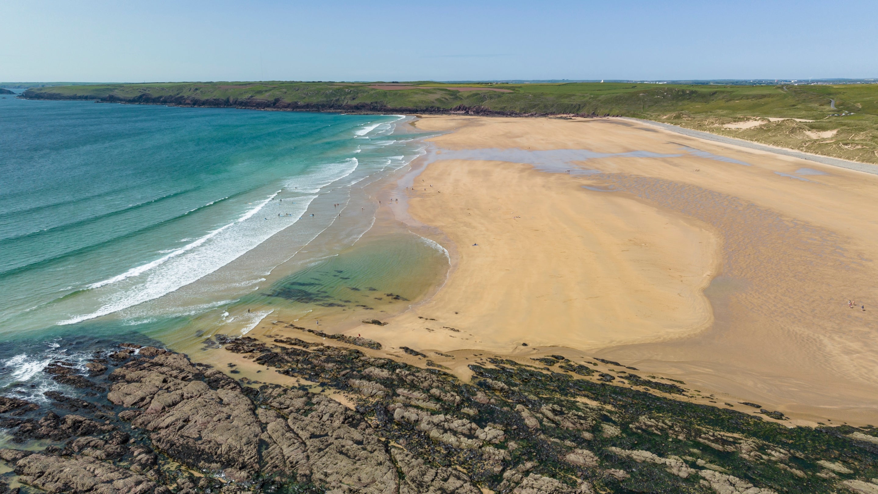 Freshwater West near Gupton Farm Campsite, Pembrokeshire