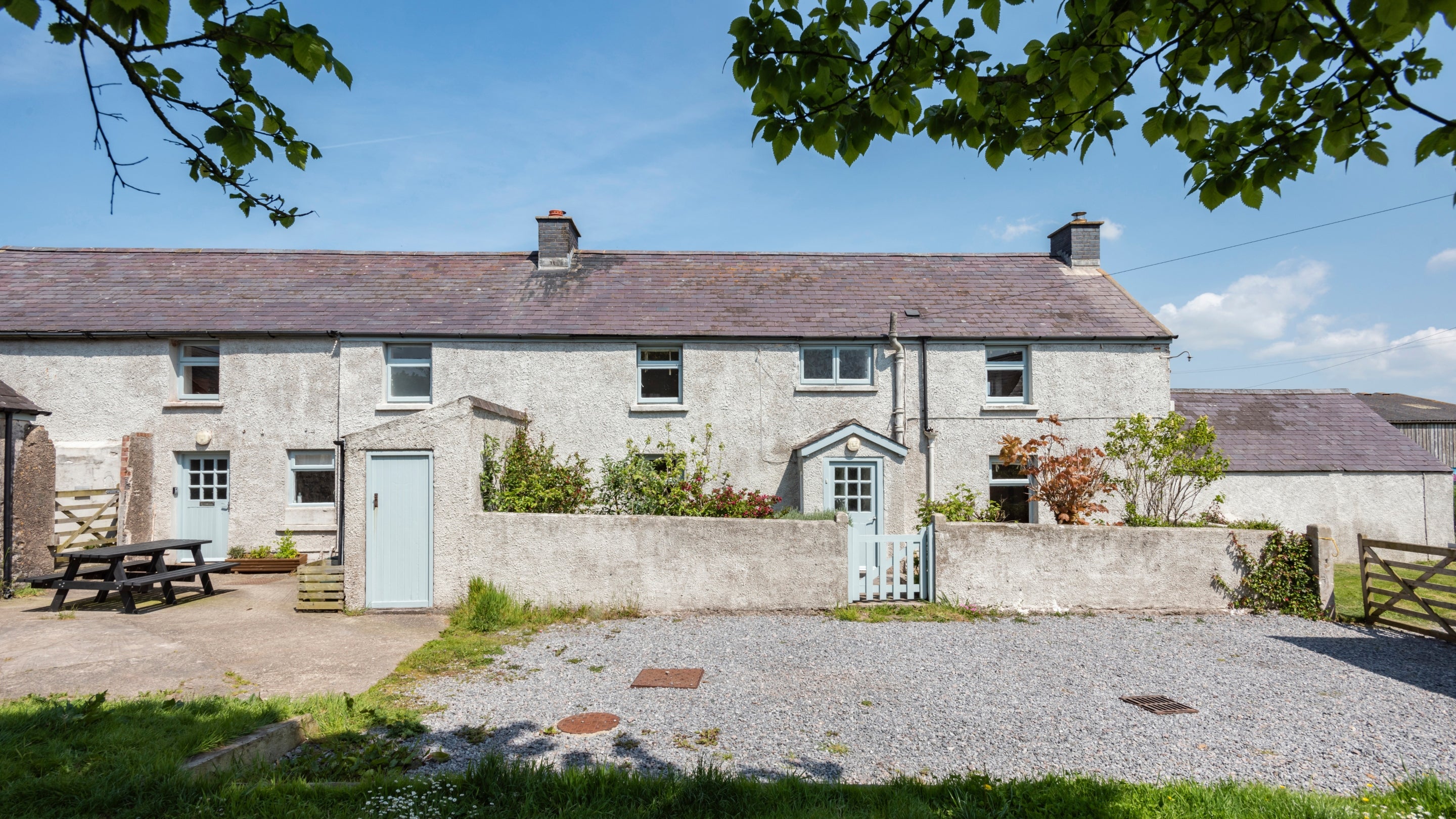The exterior of Gupton Bunkhouse, Pembrokeshire