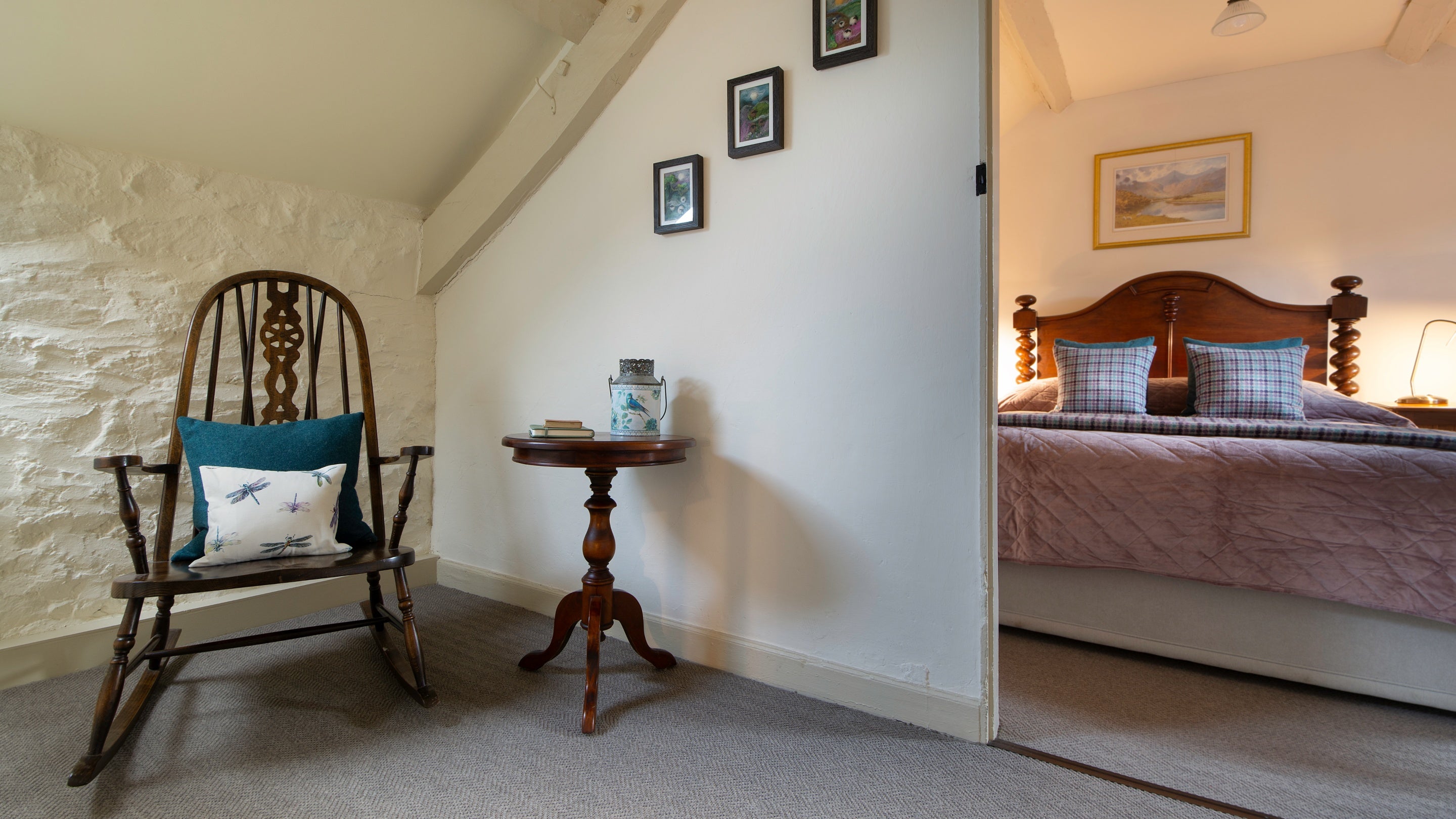 The landing at Hafod y Fedw, Gwynedd