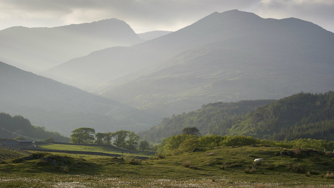 View of Snowdon, Wales