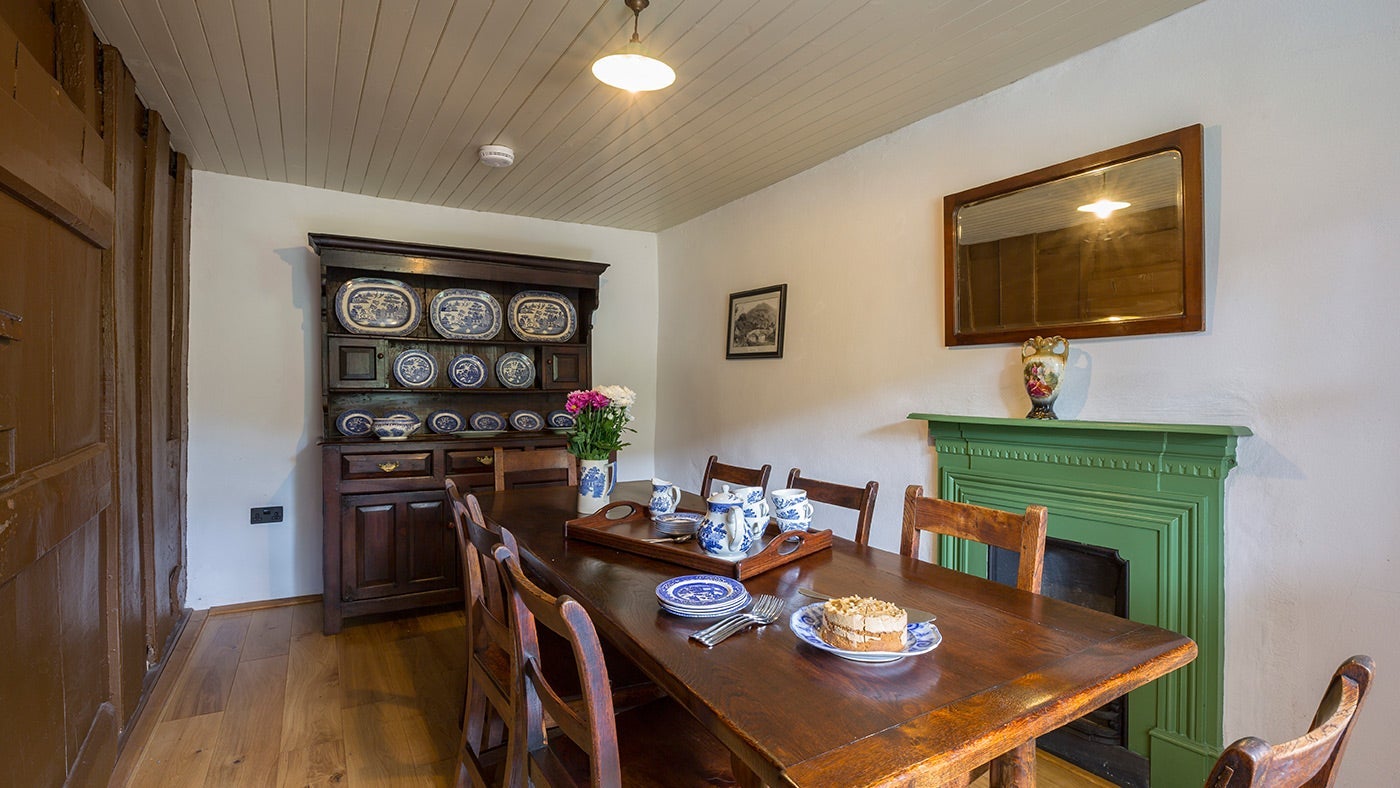 The dining room at Hen Dy, Gwynedd, Gwynedd
