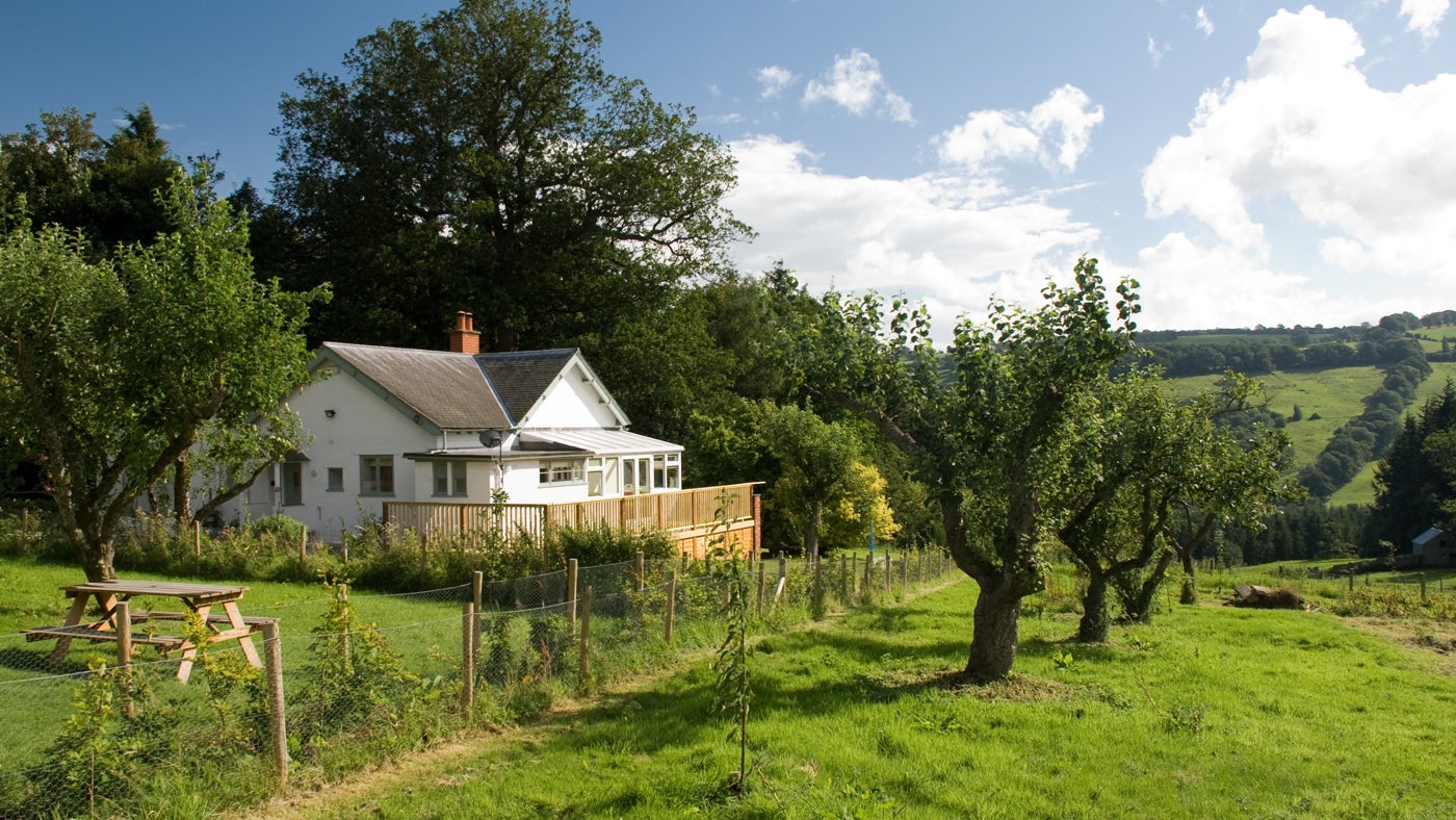 Exterior of House By The Dyke, Chirk, Wreham, Wrexham