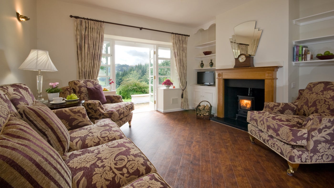 Sitting room at House By The Dyke, Chirk, Wreham, Wrexham