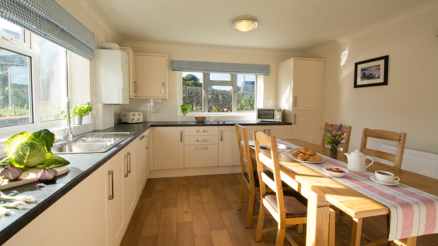 Kitchen at Hywyn, Pwllheli, Gwynedd