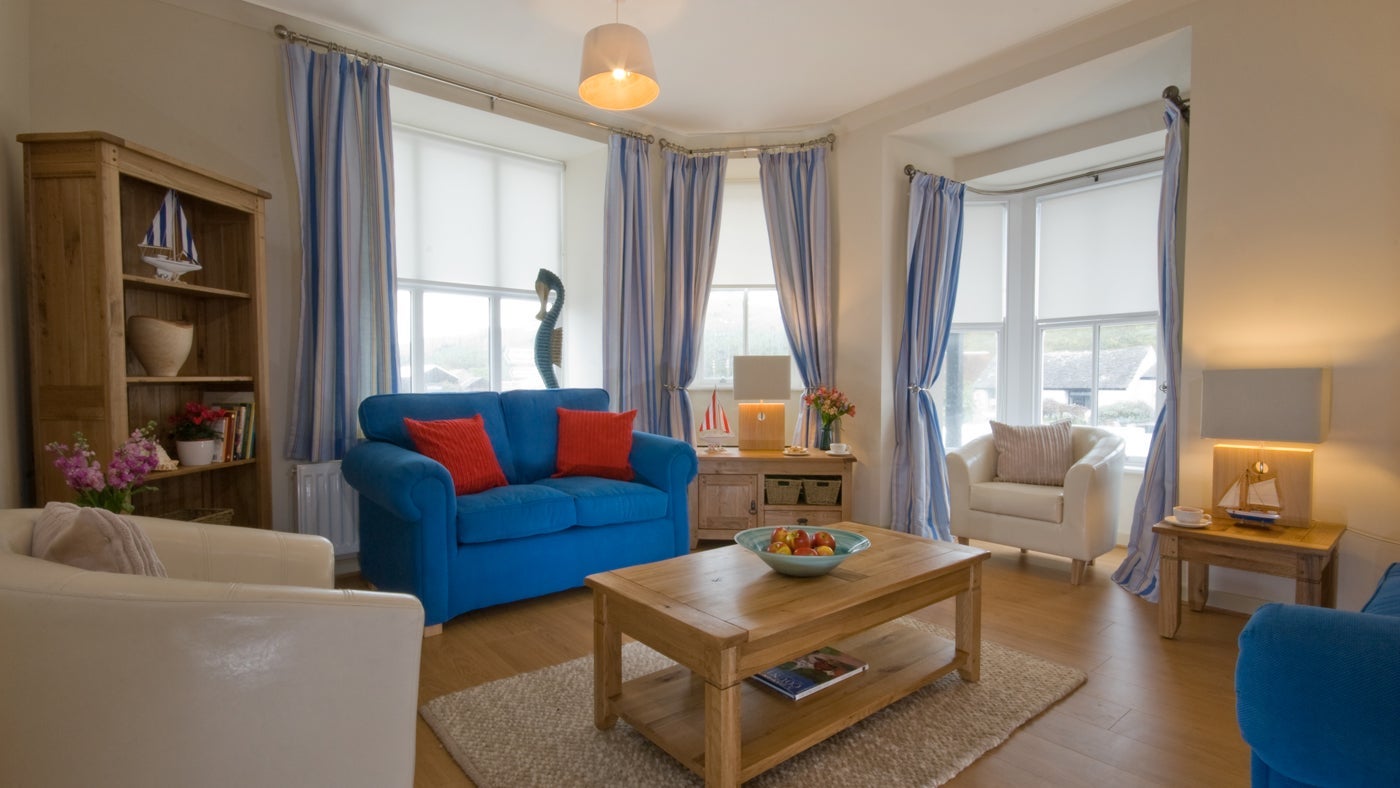 Sitting room at Hywyn, Pwllheli, Gwynedd