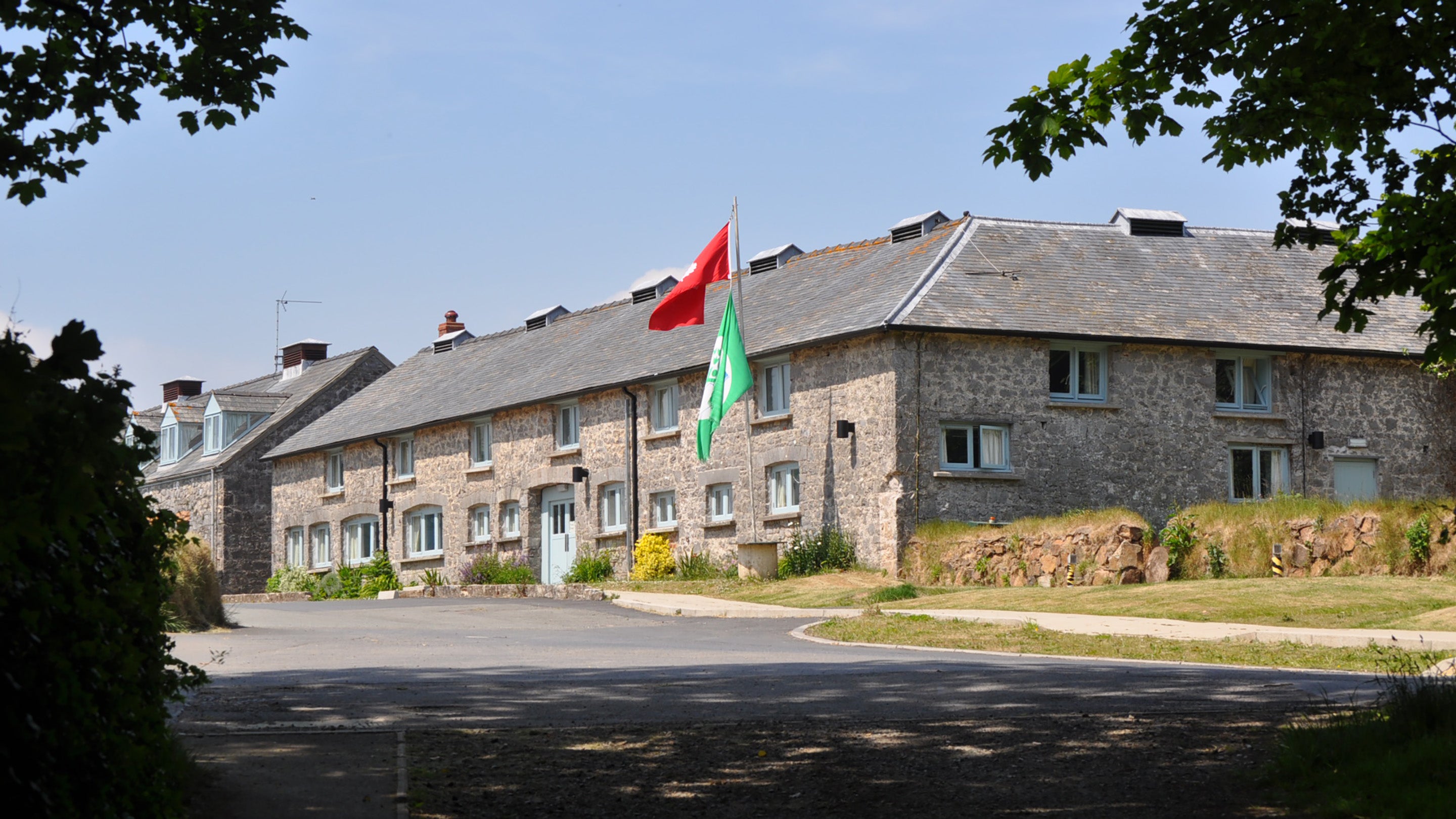 The exterior of Kestrel, Stackpole, Wales