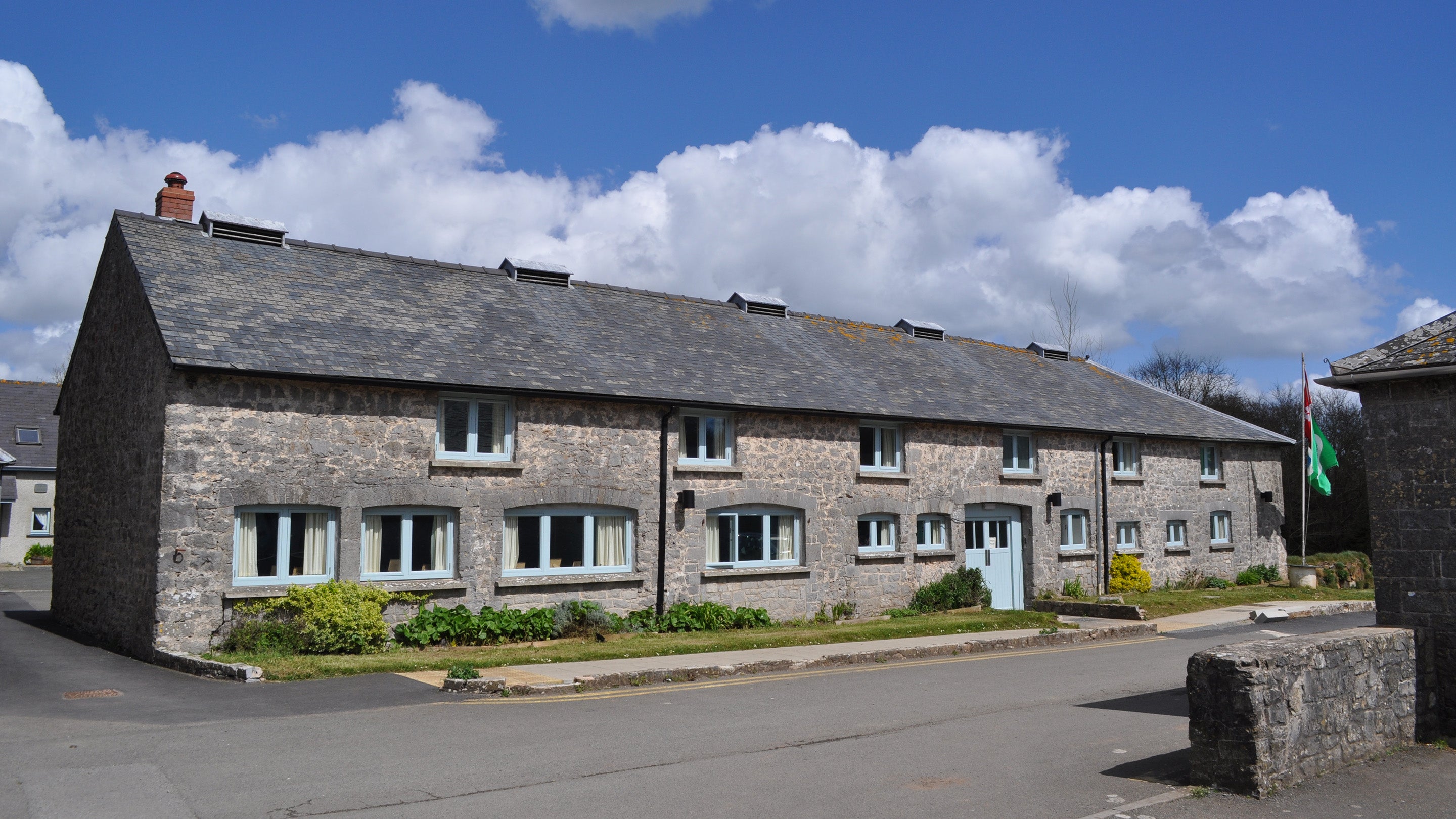 The exterior of Kestrel, Stackpole, Wales