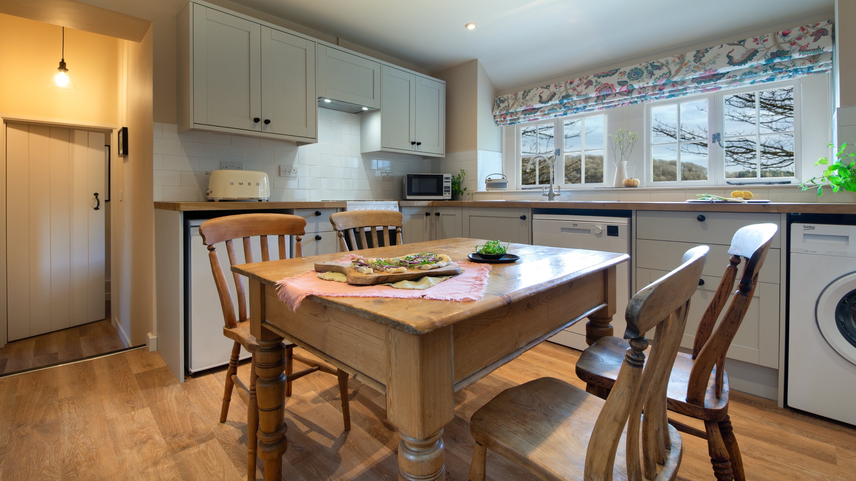 The kitchen at Kymin Stables, Monmouthshire