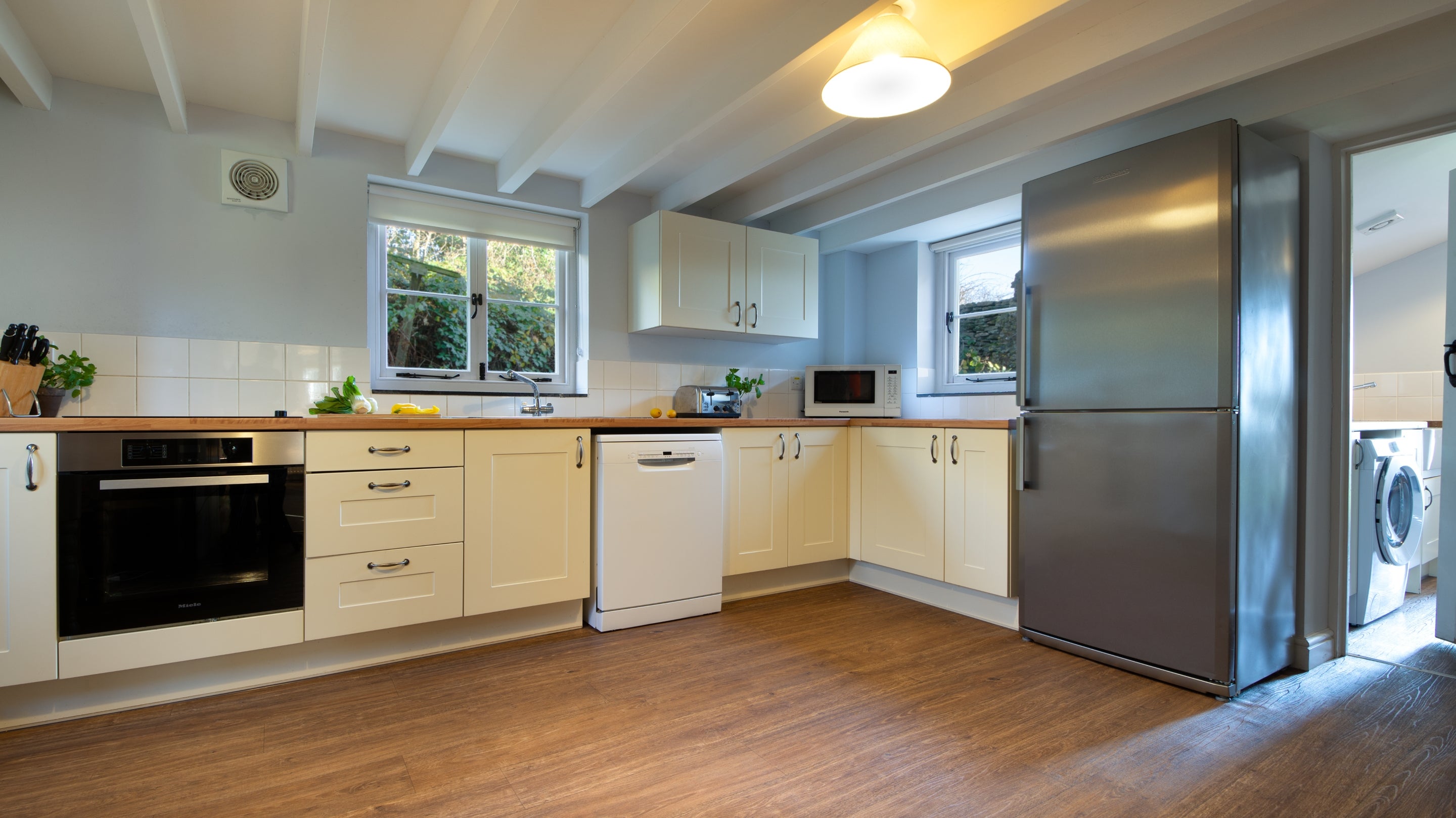 The kitchen at Little Craig-y-borion