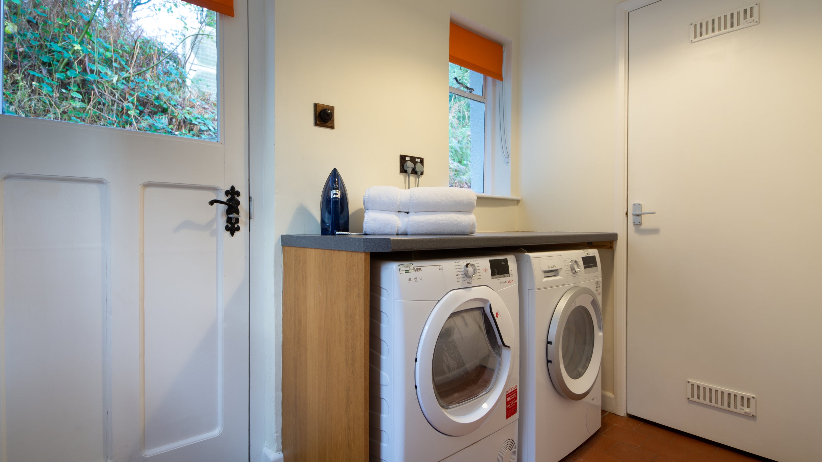 The utility room at Little Milford Lodge, Pembrokeshire