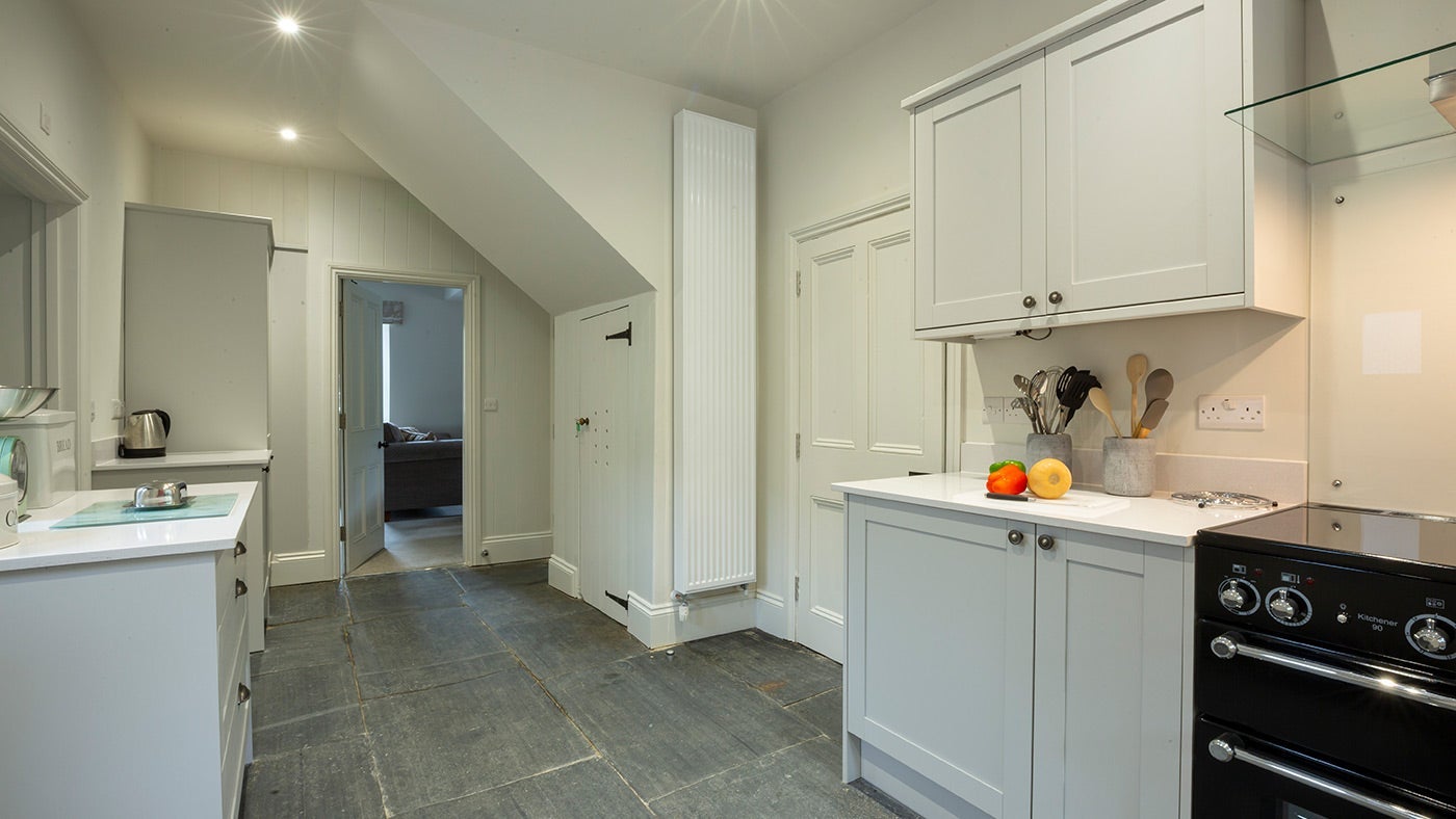 The kicthen at Llanborth Farmhouse, Llandysul