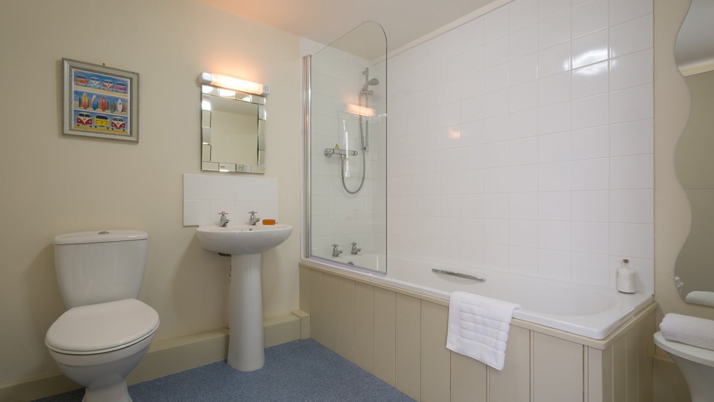 Bathroom at Meudwy, Near Pwllheli, Gwynedd