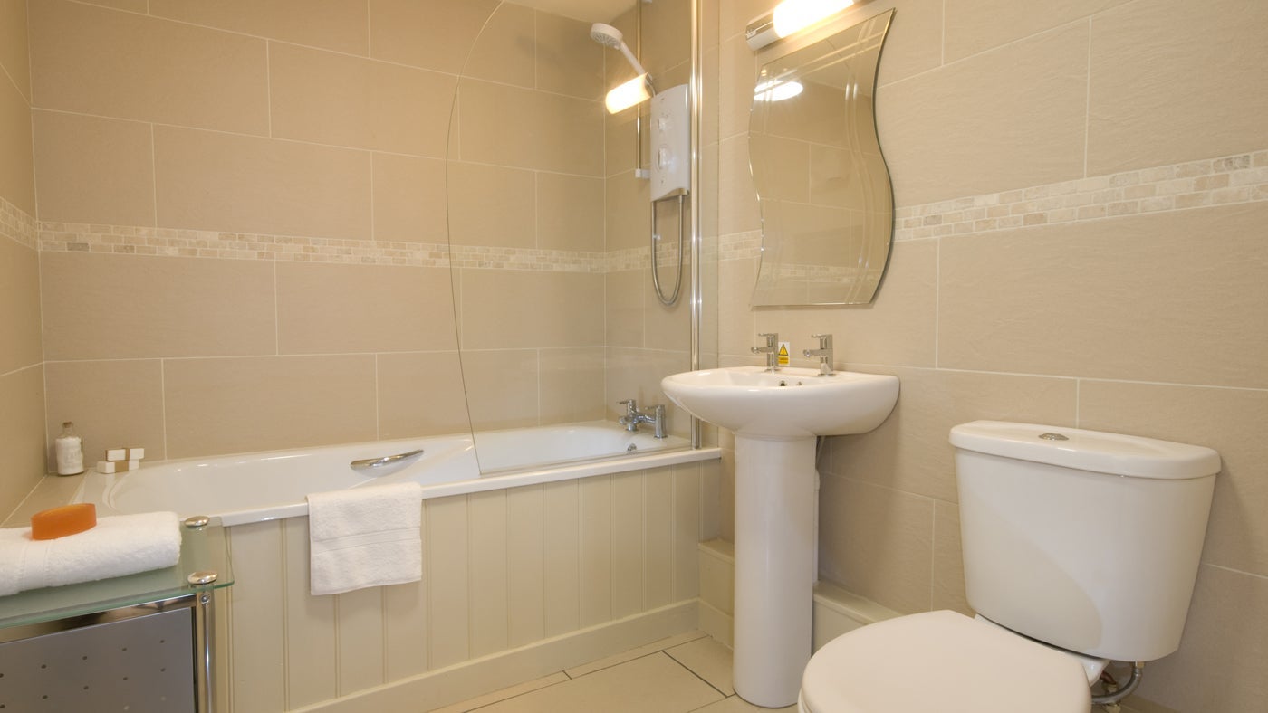 Bathroom at Moryn, Morfa Nefyn, Gwynedd