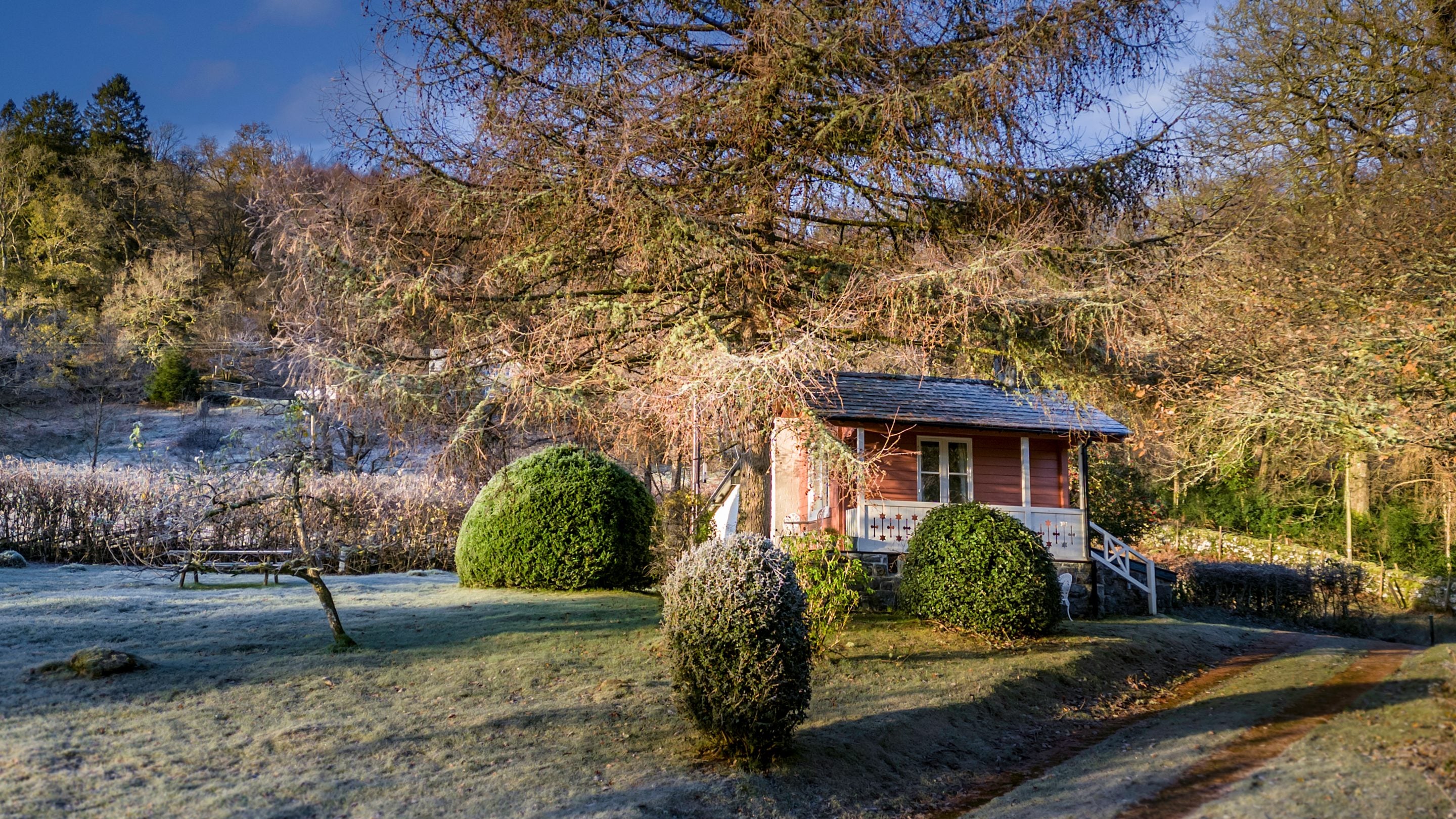 A frosty view of Nant Las, Gwynedd