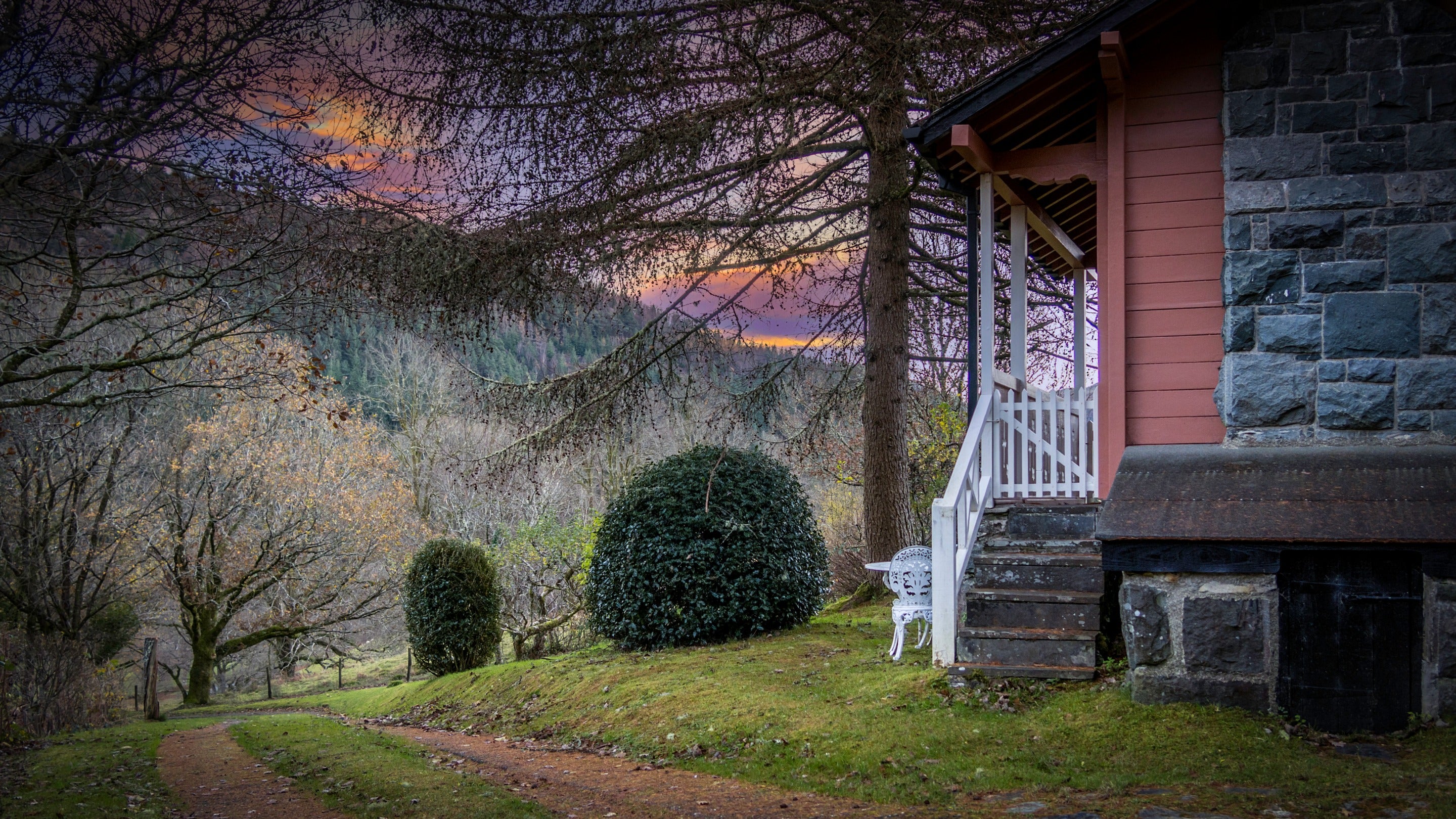 Winter skies at Nant Las, Gwynedd