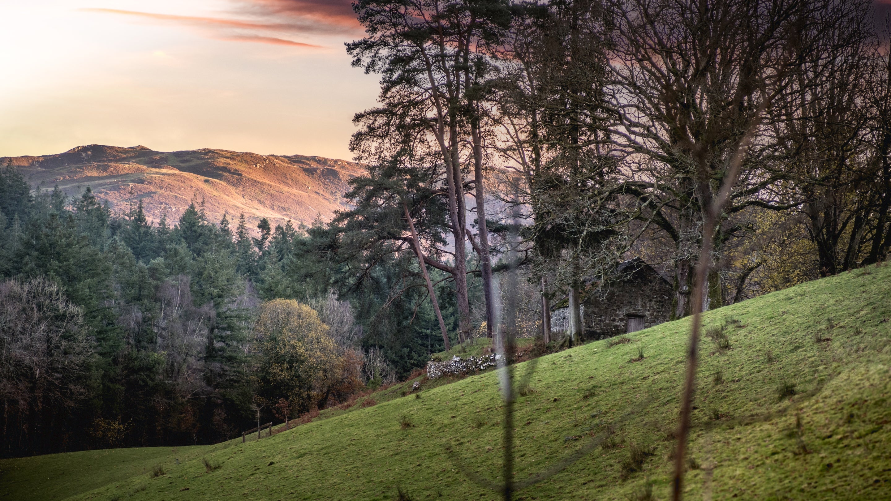 The area surrounding Nant Las, Gwynedd