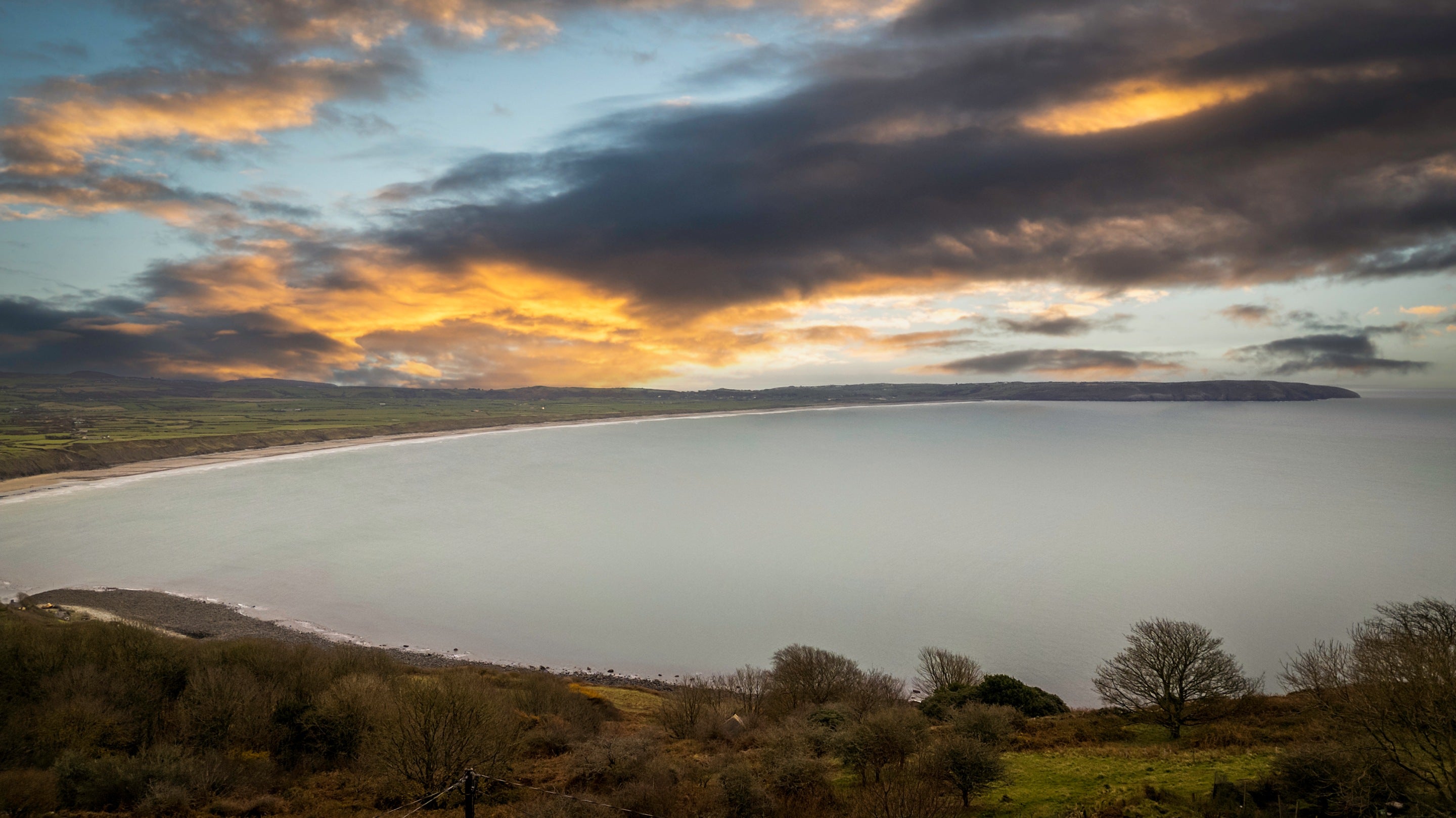 The area surrounding Pant Rhiw Cottage, Gwynedd