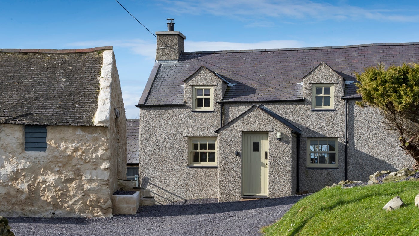 The exterior of Penrhyn Mawr, Anglesey