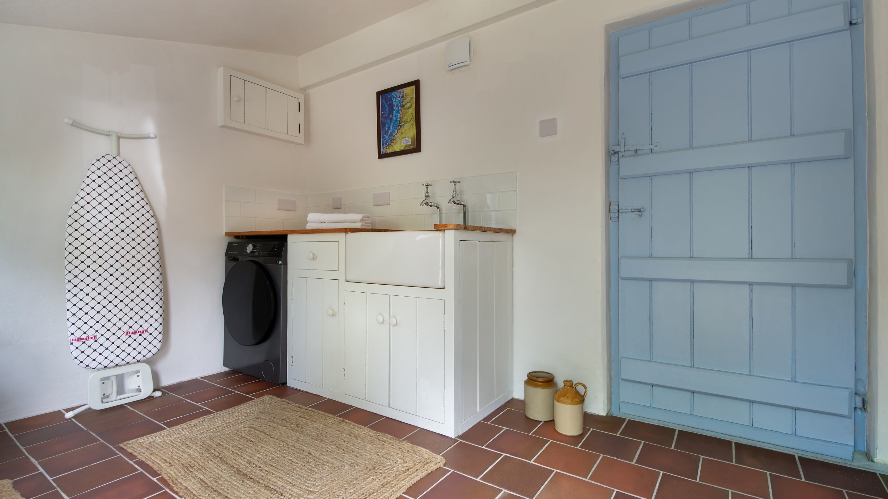 The utility room at Pontbrenmydyr, Ceredigion