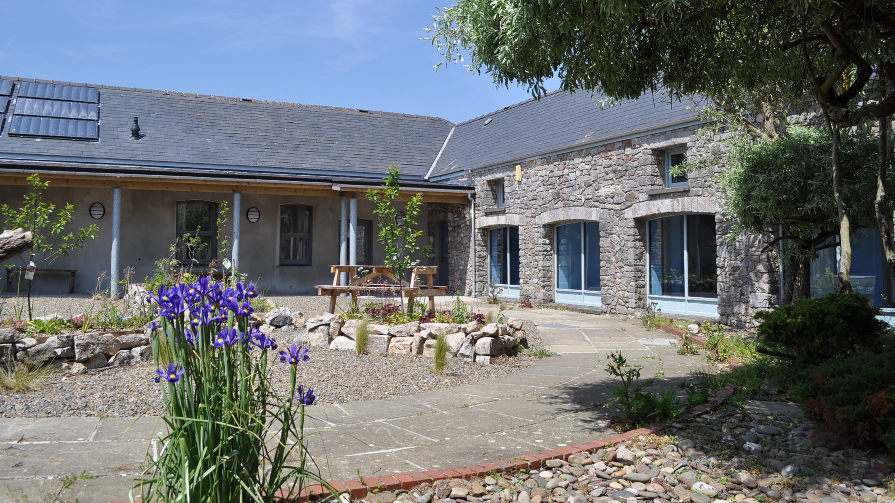 The exterior of Shearwater, Stackpole, Wales