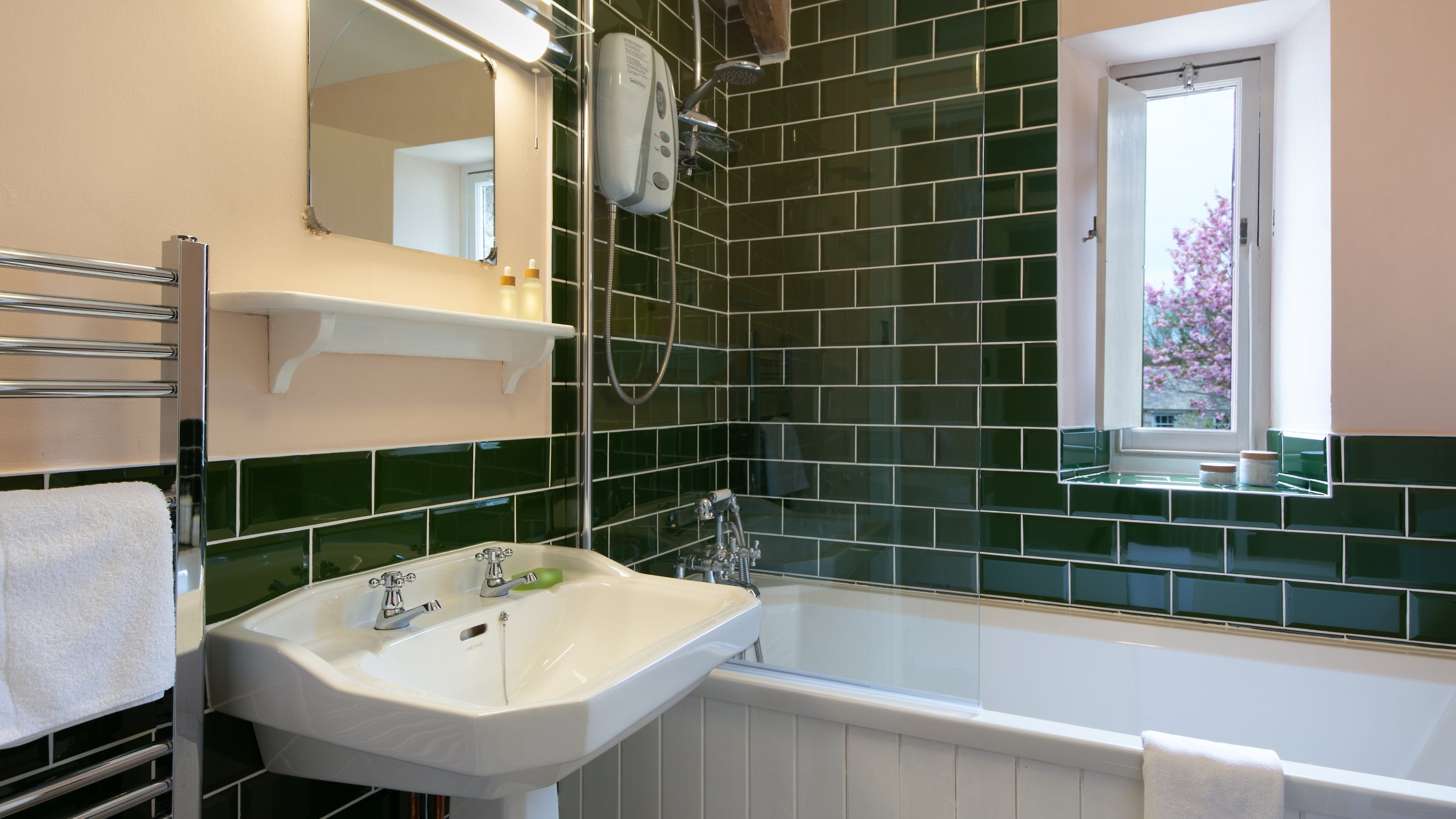 The bathroom at Stackpole Granary, Pembrokeshire