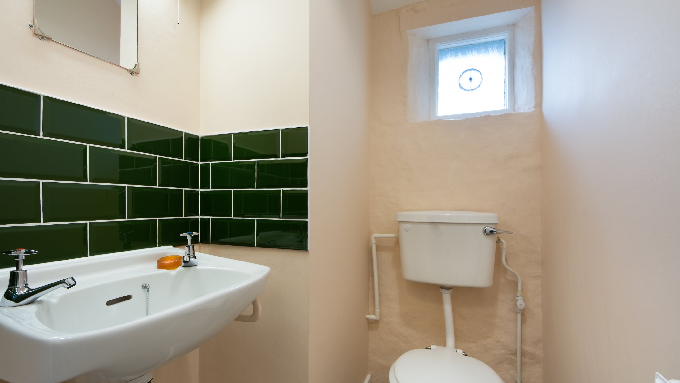 The WC at Stackpole Granary, Pembrokeshire