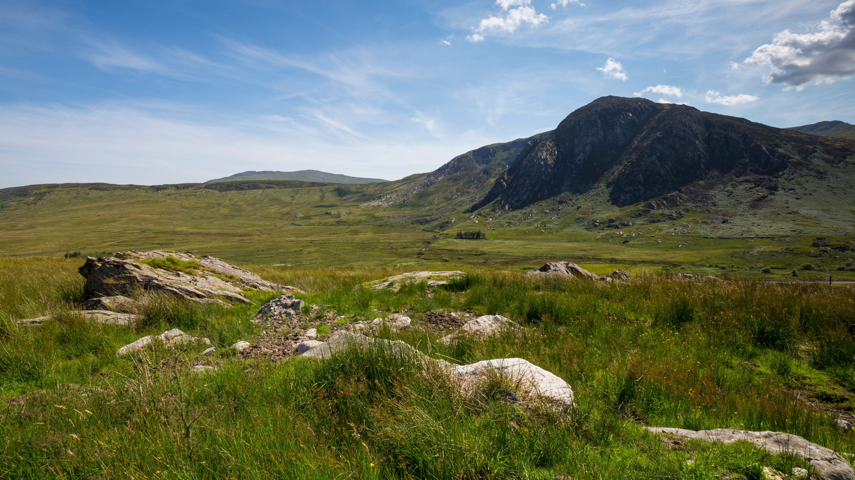 The area surrounding Tal y Braich, Conwy