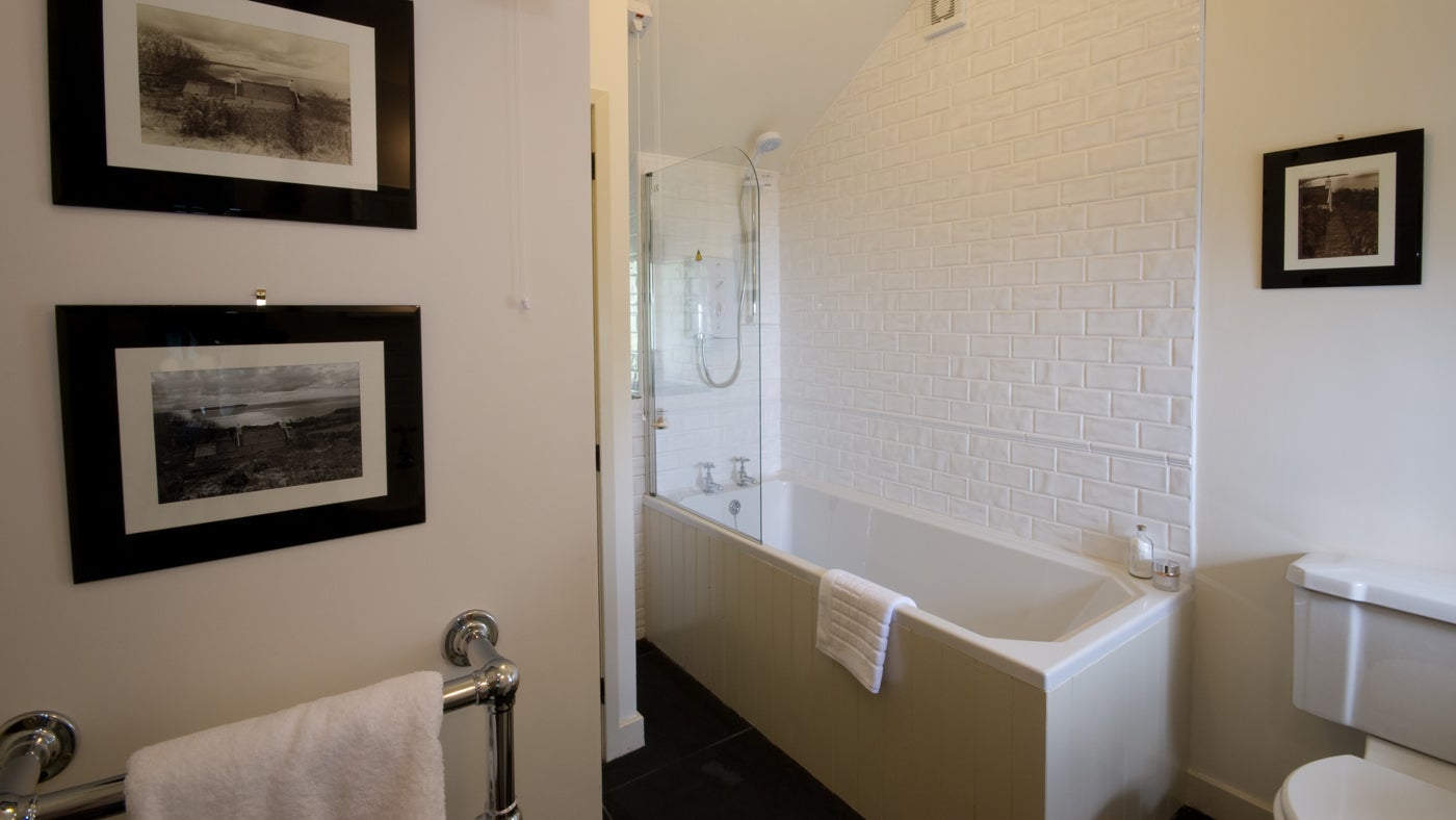 Bathroom at Tan Y Bwlch, Rhiw, Llyn Peninsula, Gwynedd