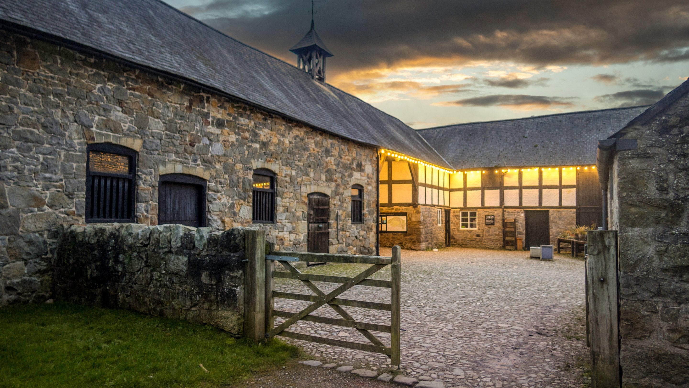 Home Farm at Chirk Castle by Ty’r Stocmon, Clwyd
