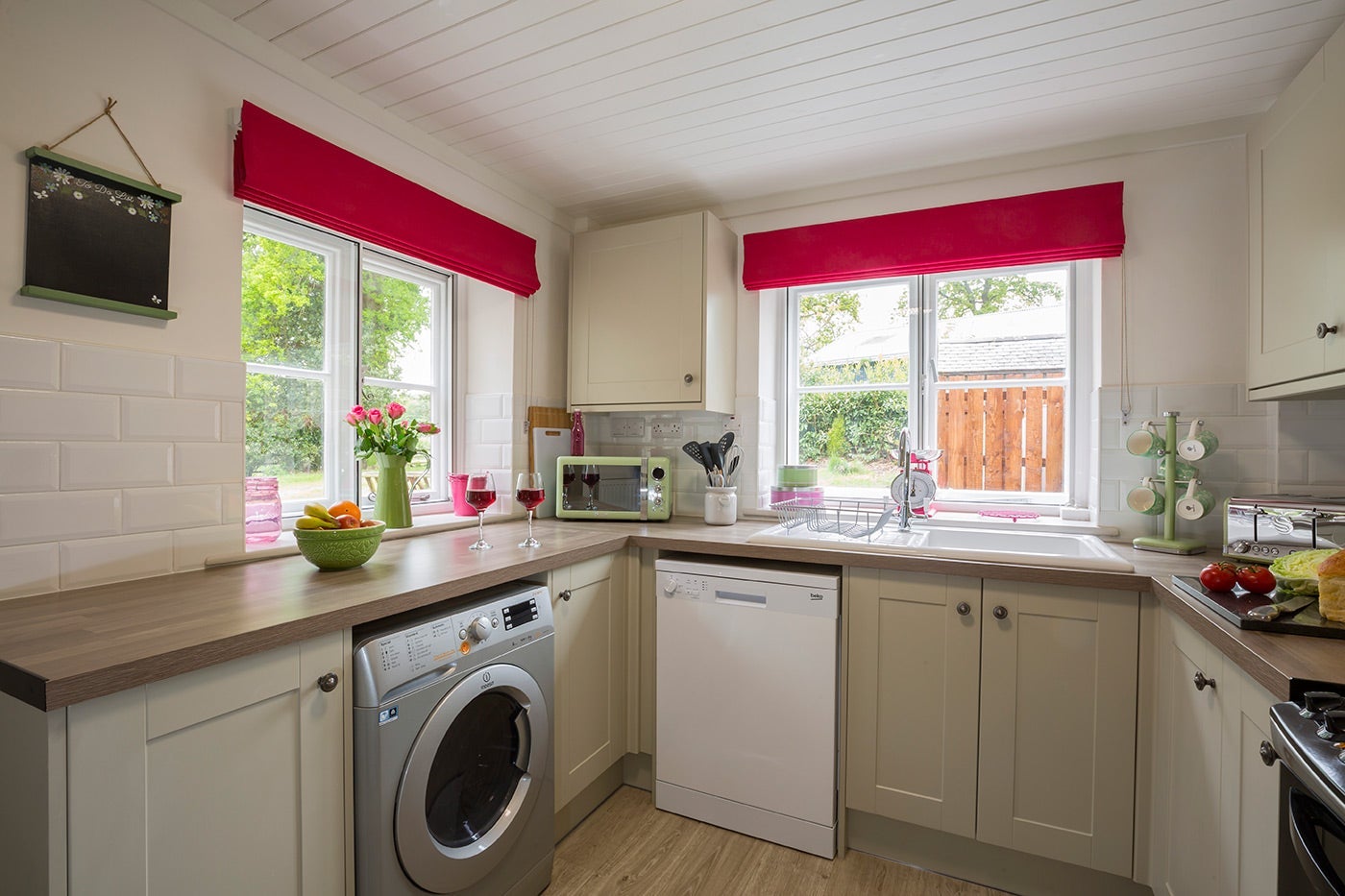 The kitchen at Ty'r Stocmon, Wrexham