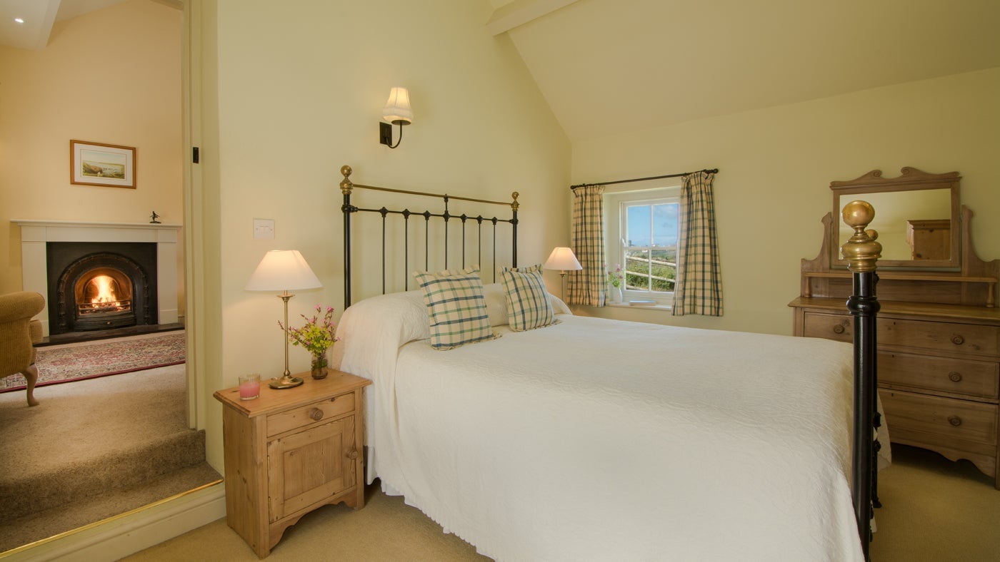 Double bedroom at Tywyn Cottage Cemaes Bay, Anglesey