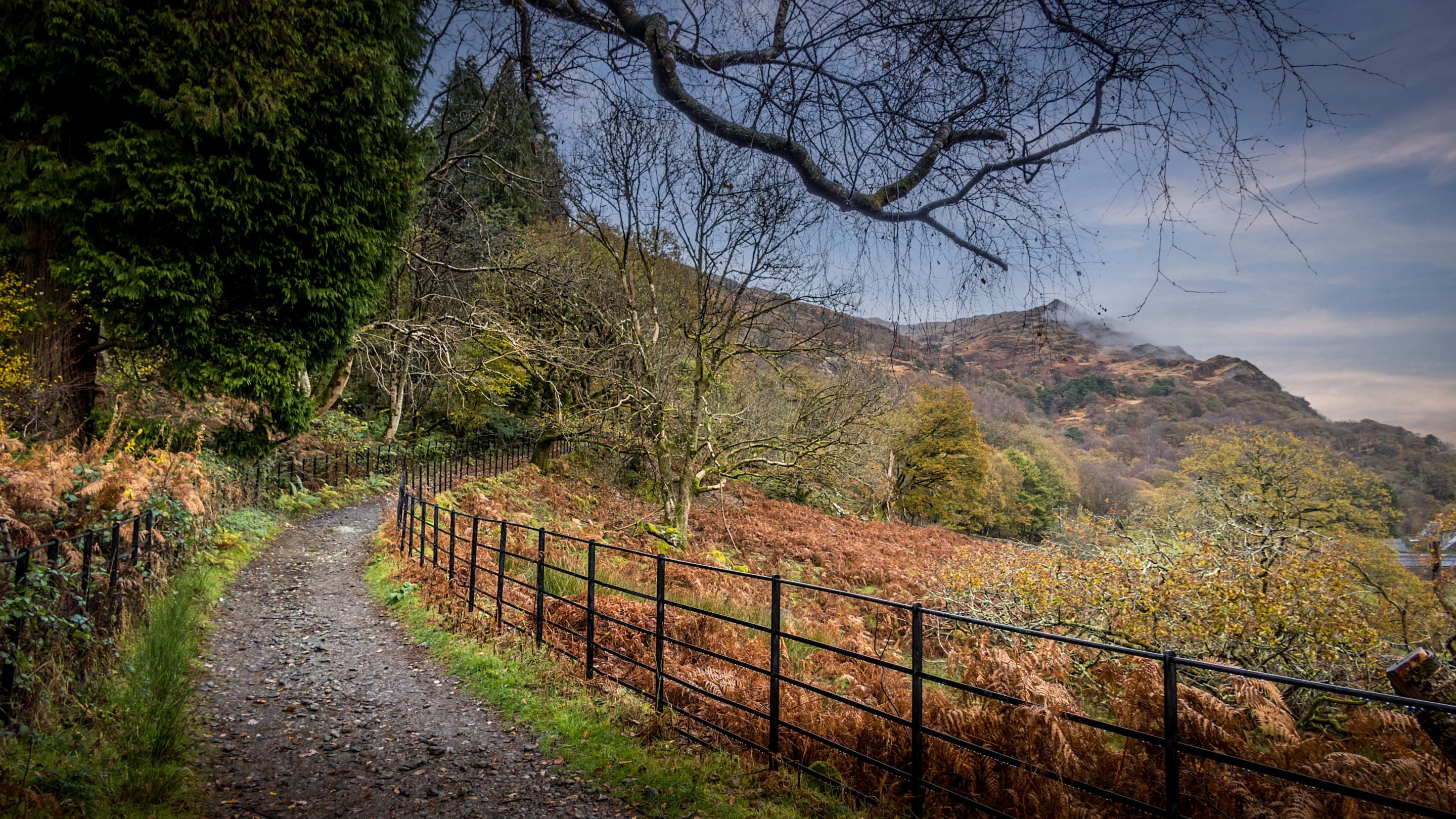 Part of the Watkin Path near Watkin Bunkhouse, Gwynedd