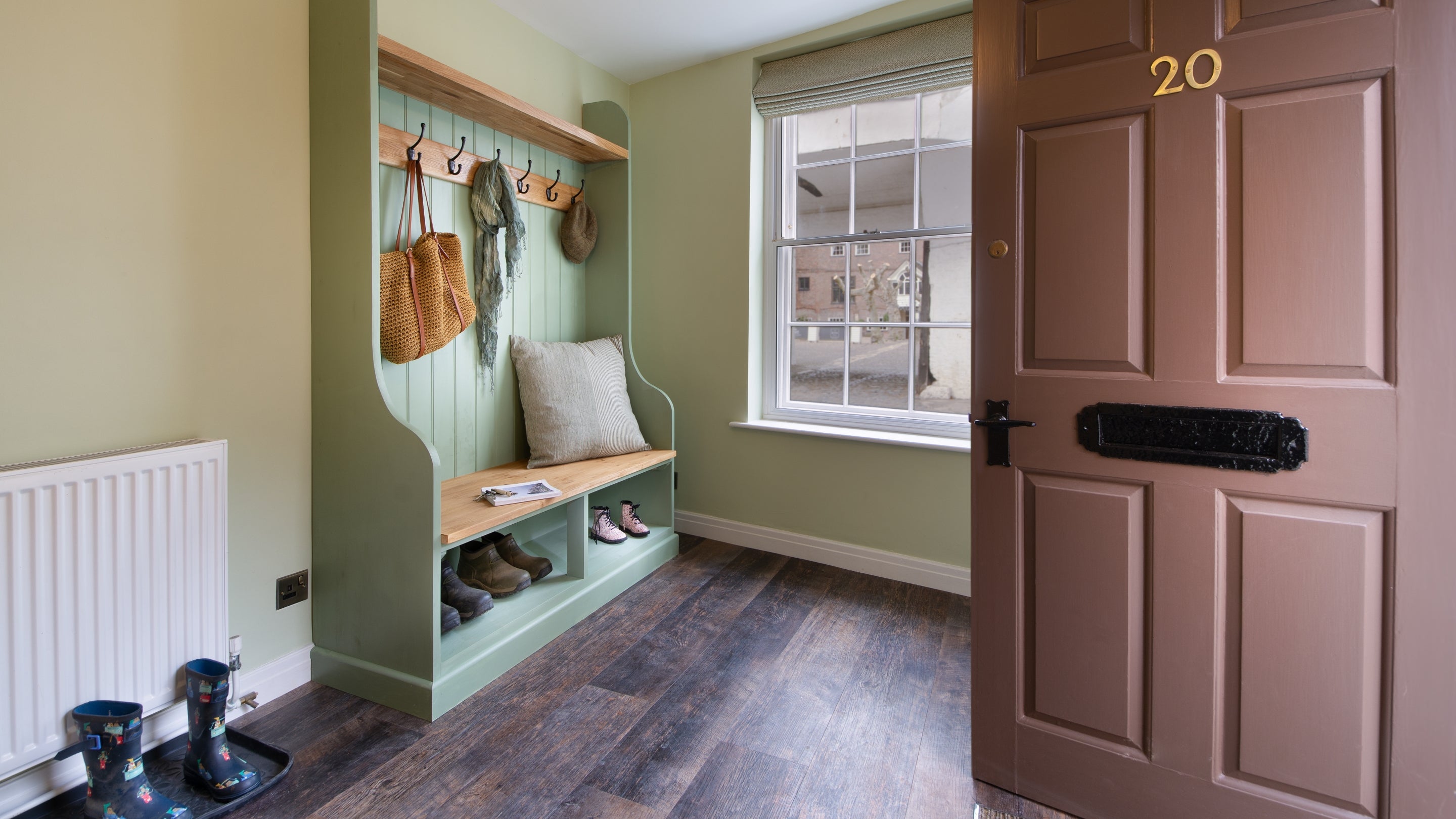 The entrance at 20 Ogleforth, Yorkshire