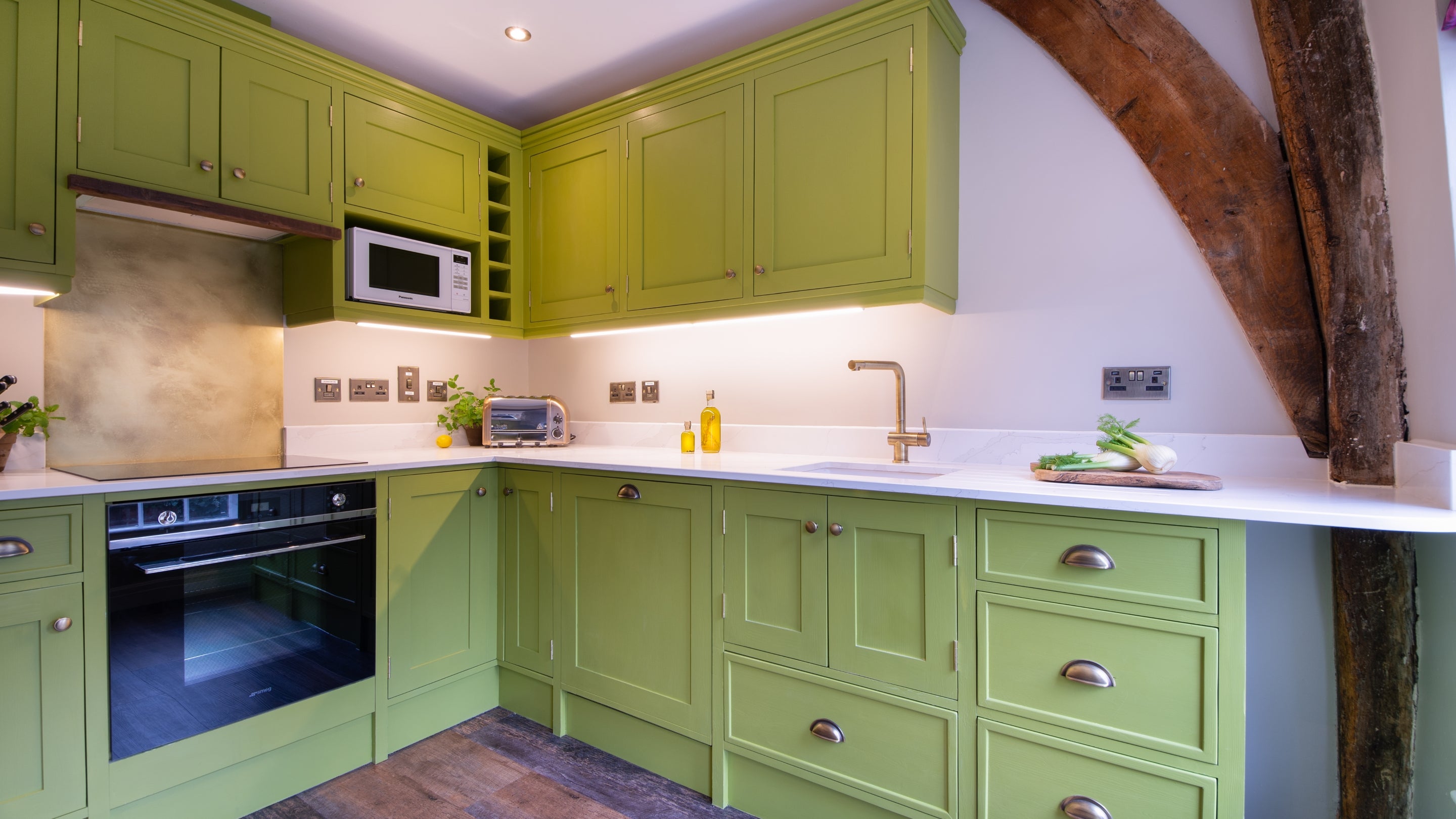 The kitchen at 20 Ogleforth, Yorkshire